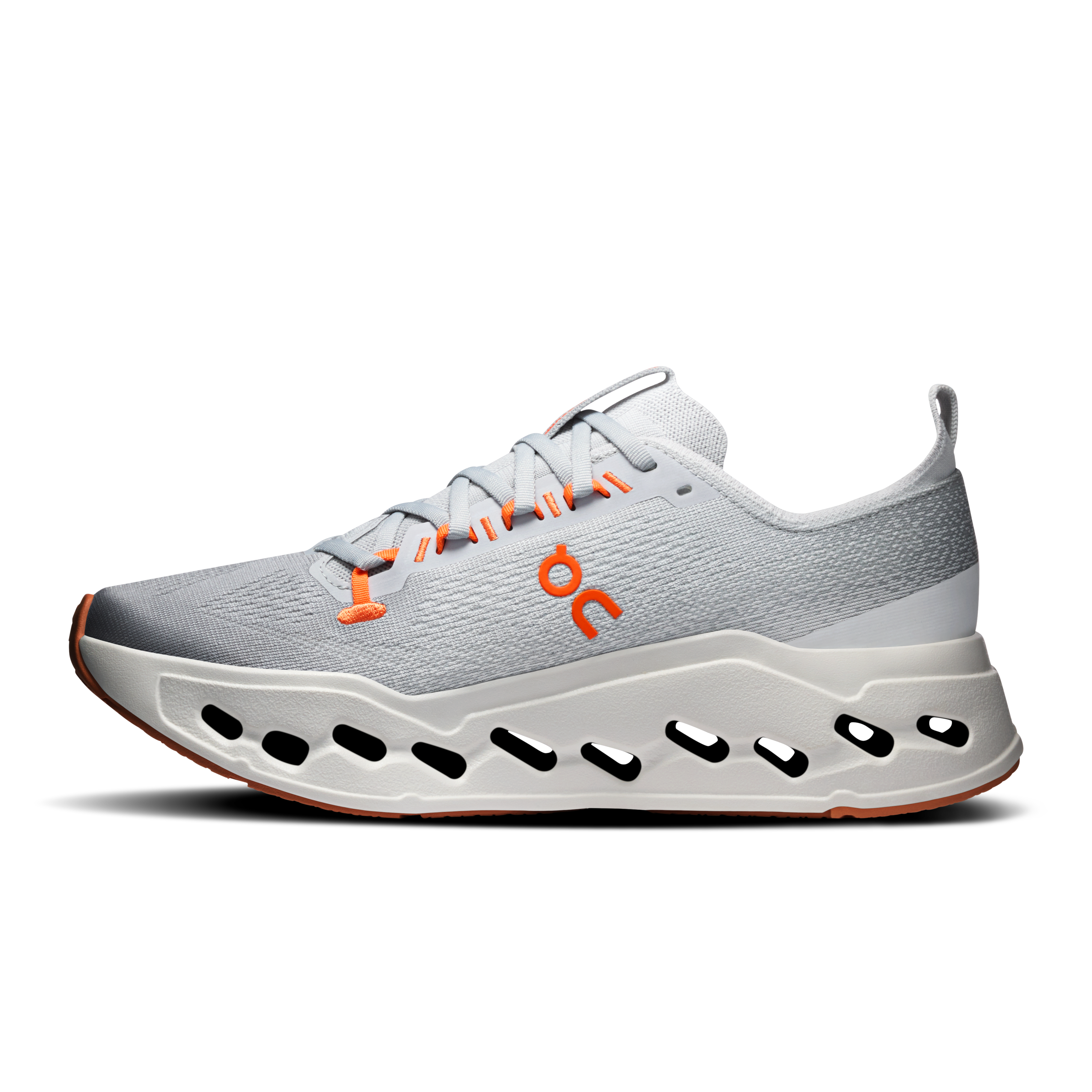 On Cloudsurfer Max Glacier & Flame Men Shoes