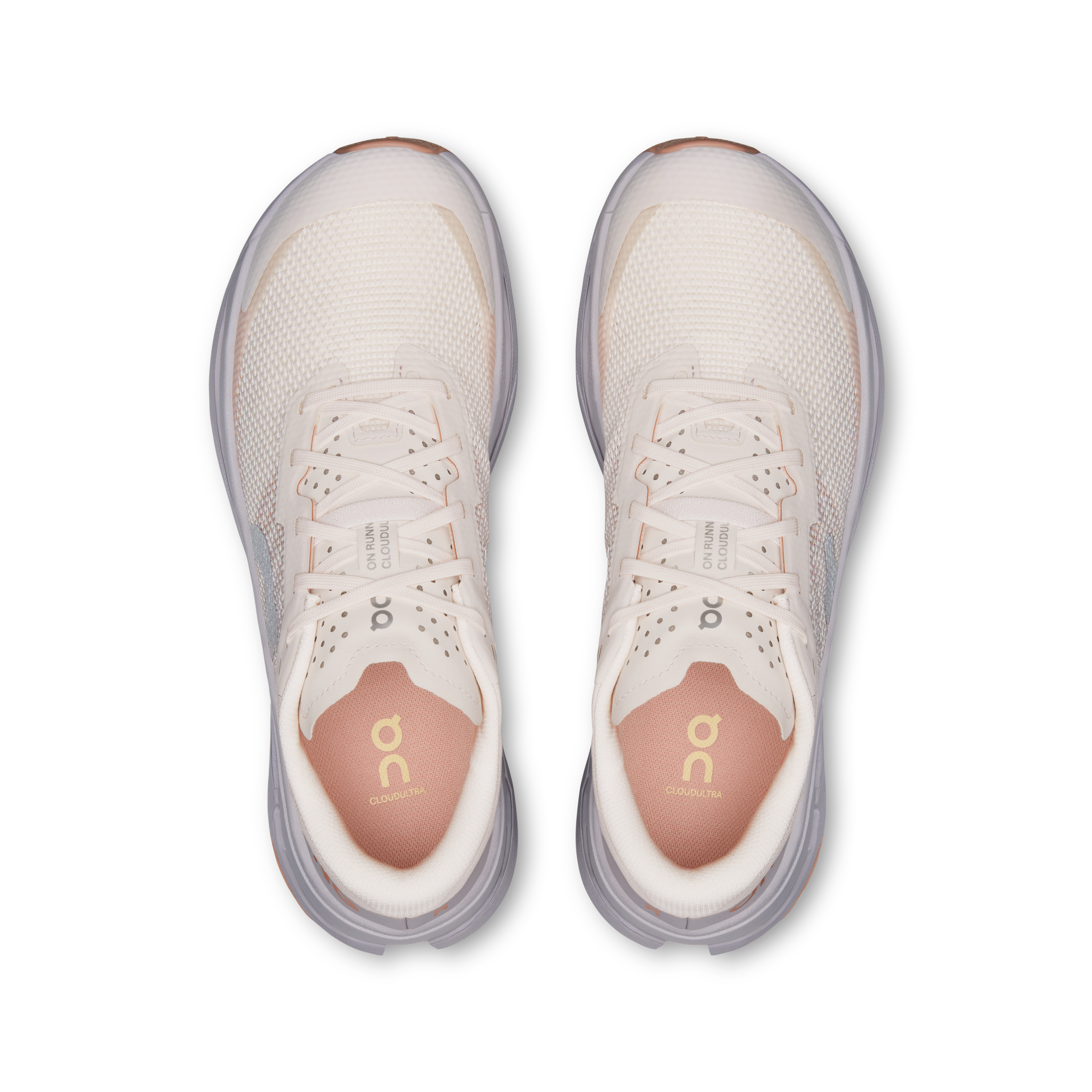 On Cloudultra 3 Oyster & Ether Women Trail running Shoes