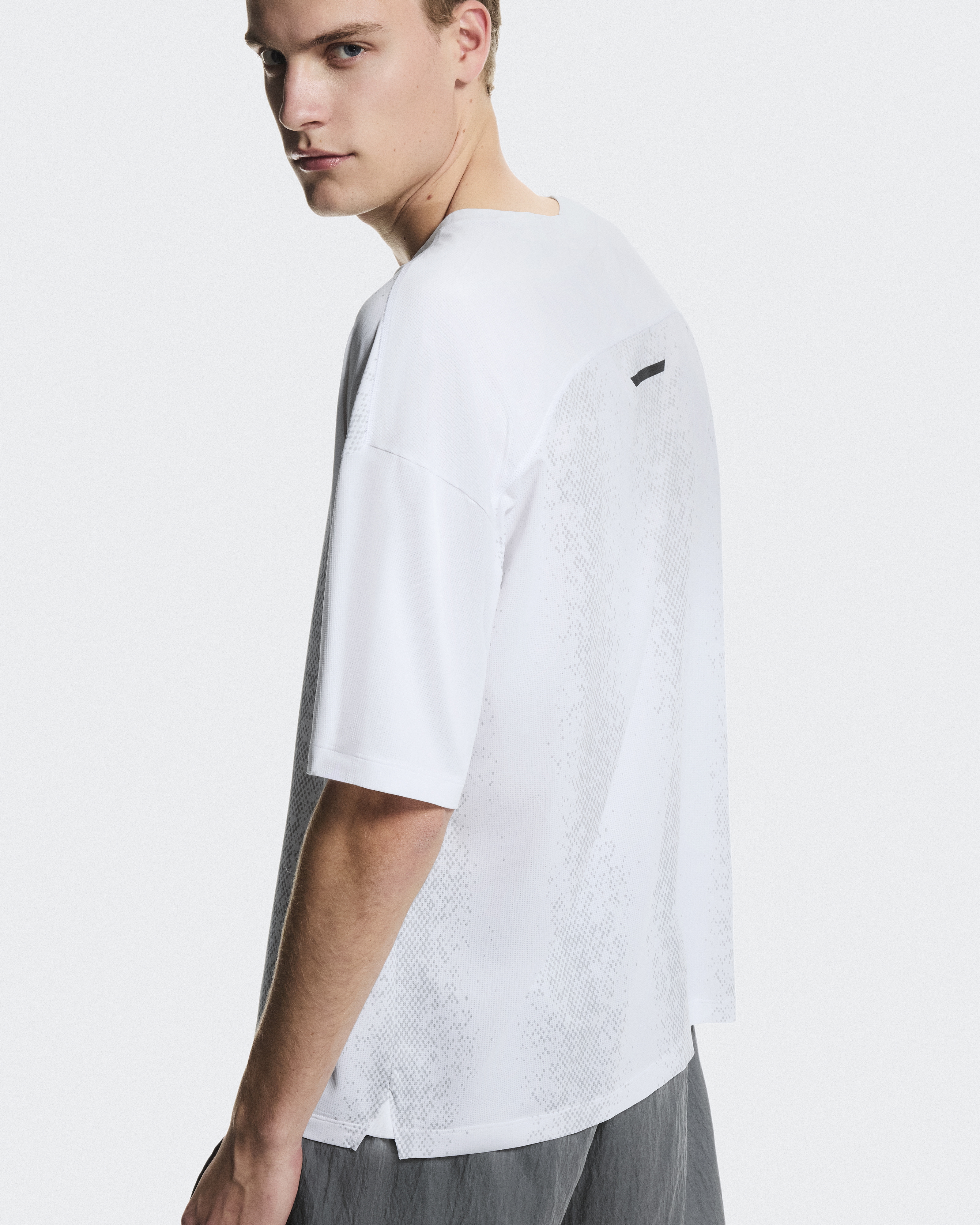 white and volt shirt