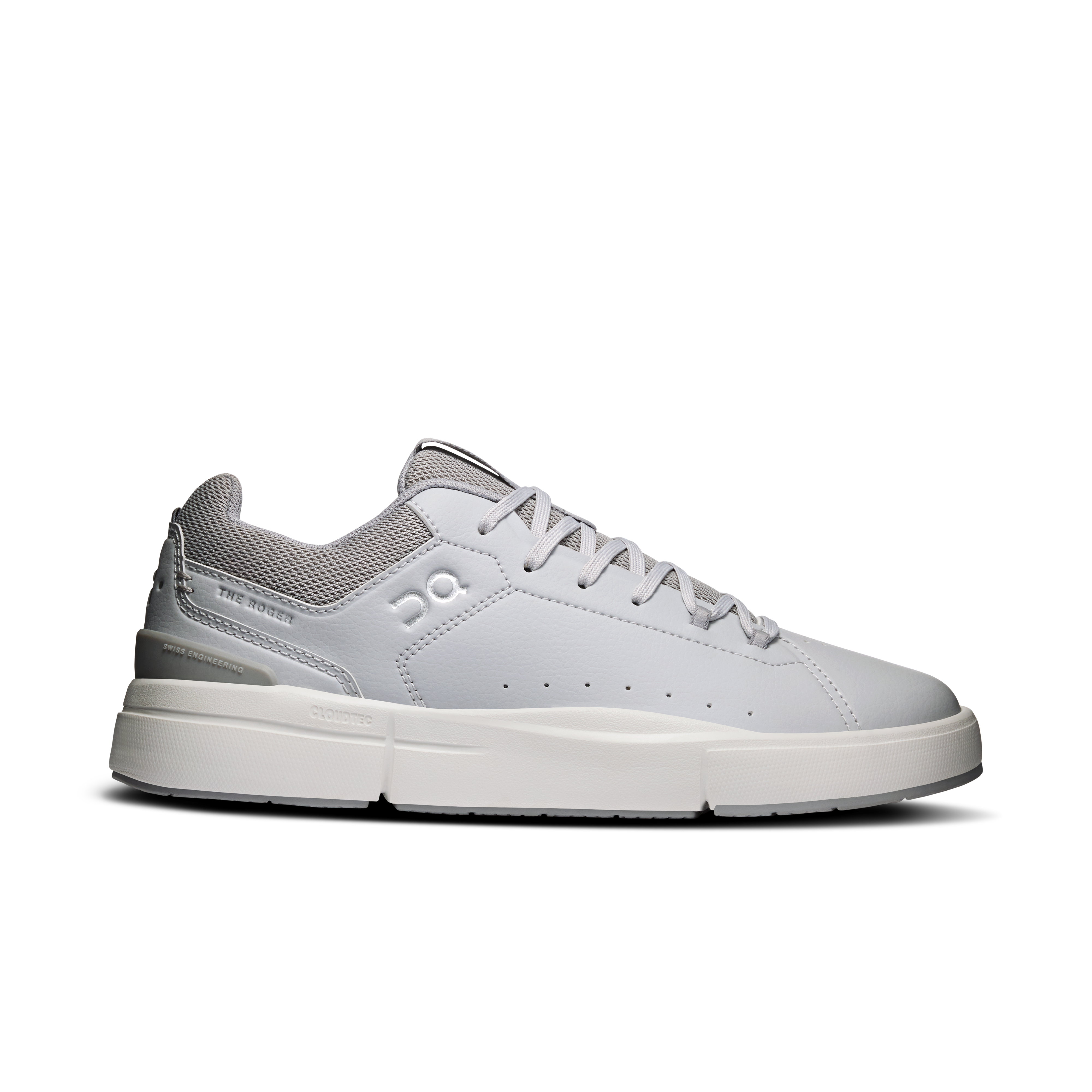 THE ROGER Youth Tennis Shoe in Glacier/Alloy