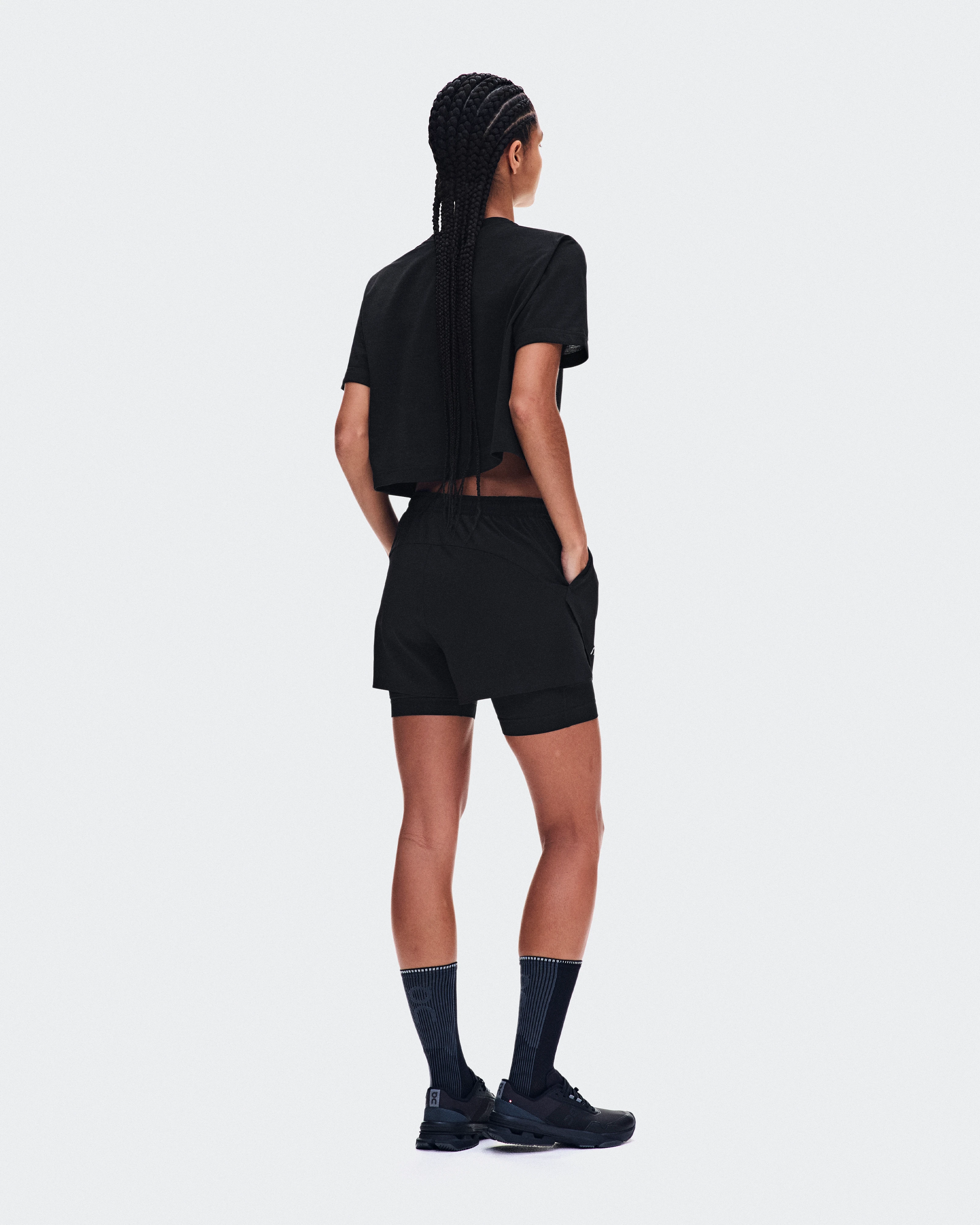 On Train 2-in-1 Shorts Black Women Shorts