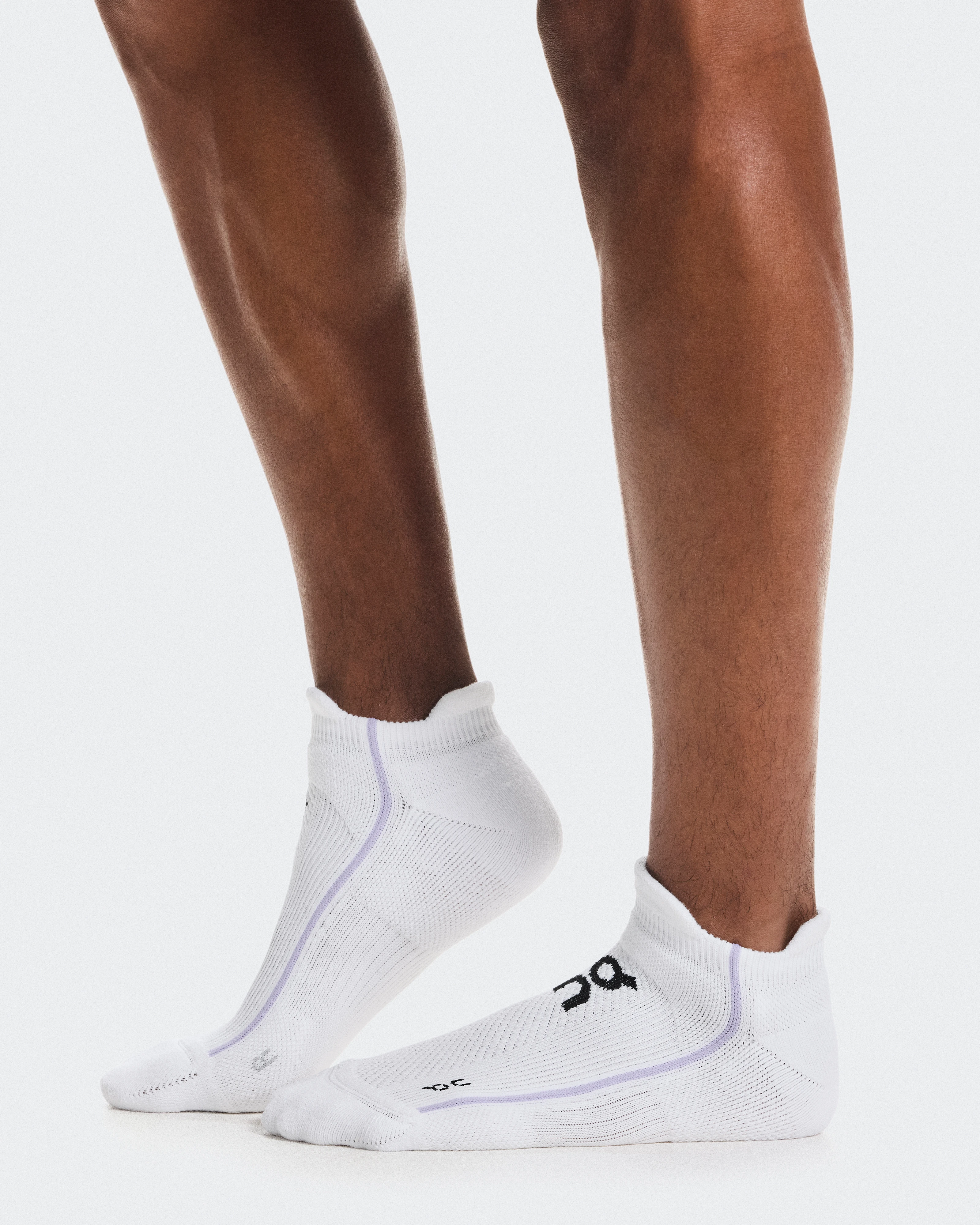 On Court Sock Low White & Bloom Unisex Calzini