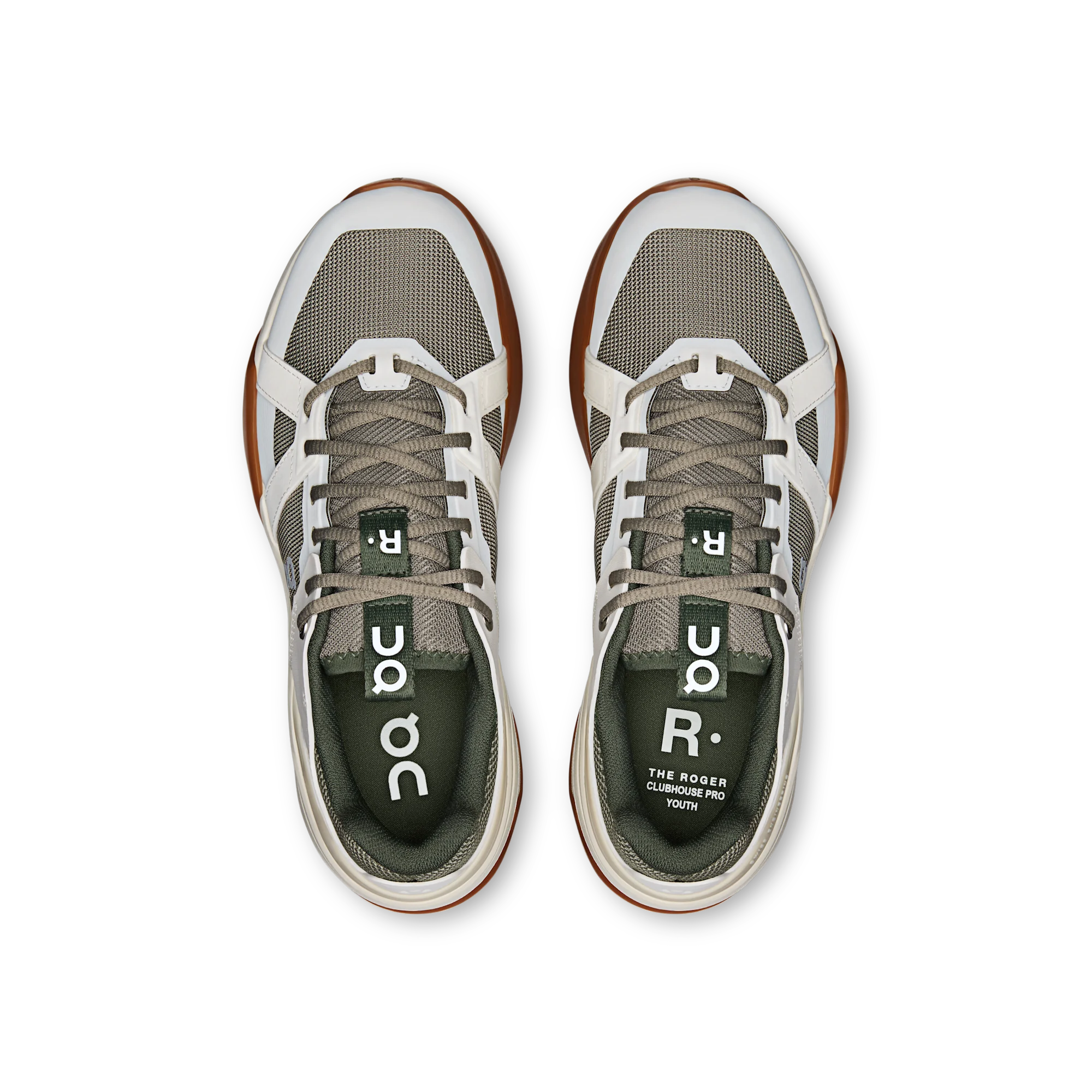 Youth THE ROGER Clubhouse Pro Youth Ivory | Olive - thumbnail 2