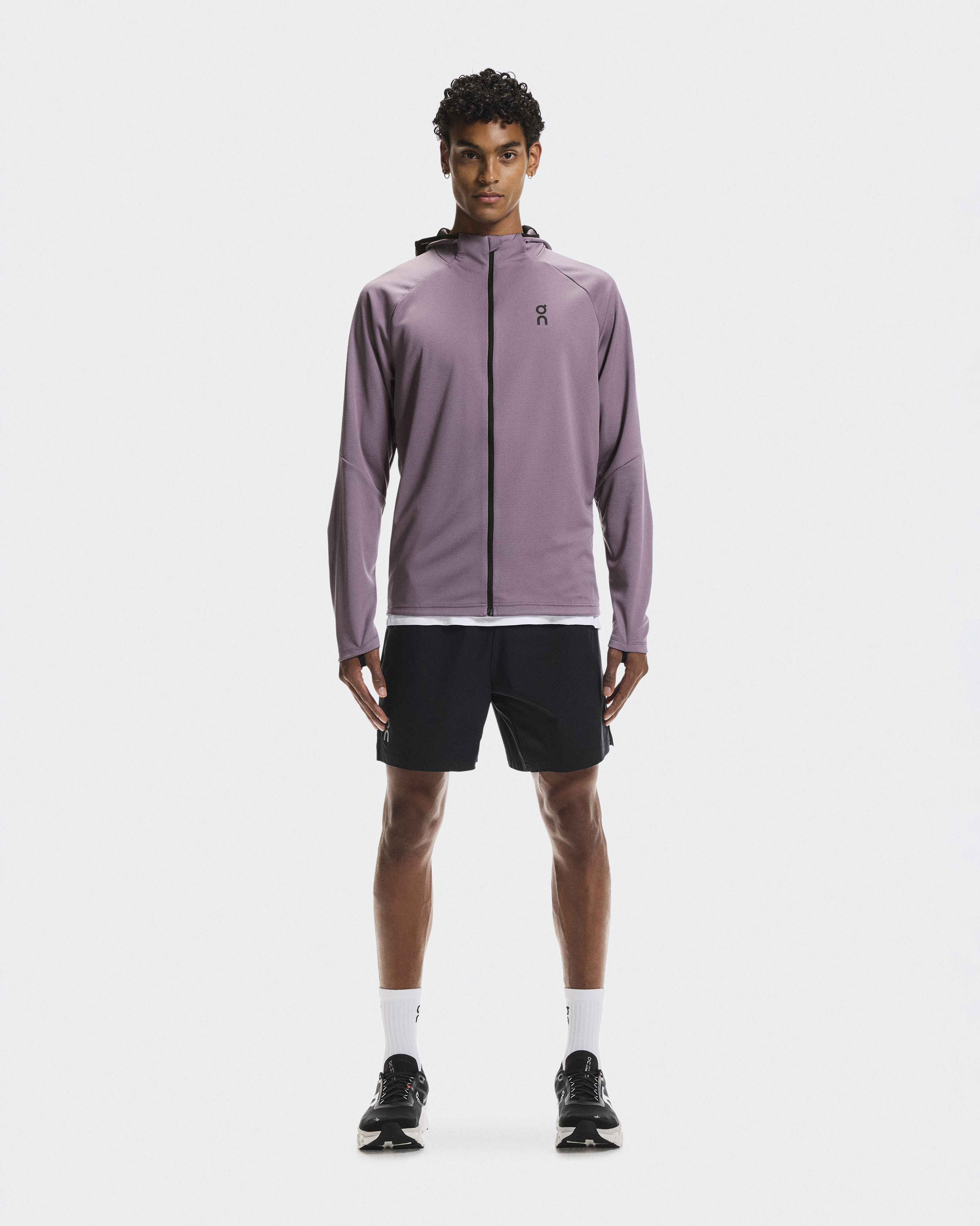 Men's Climate Zip Hoodie | Purple | On United States