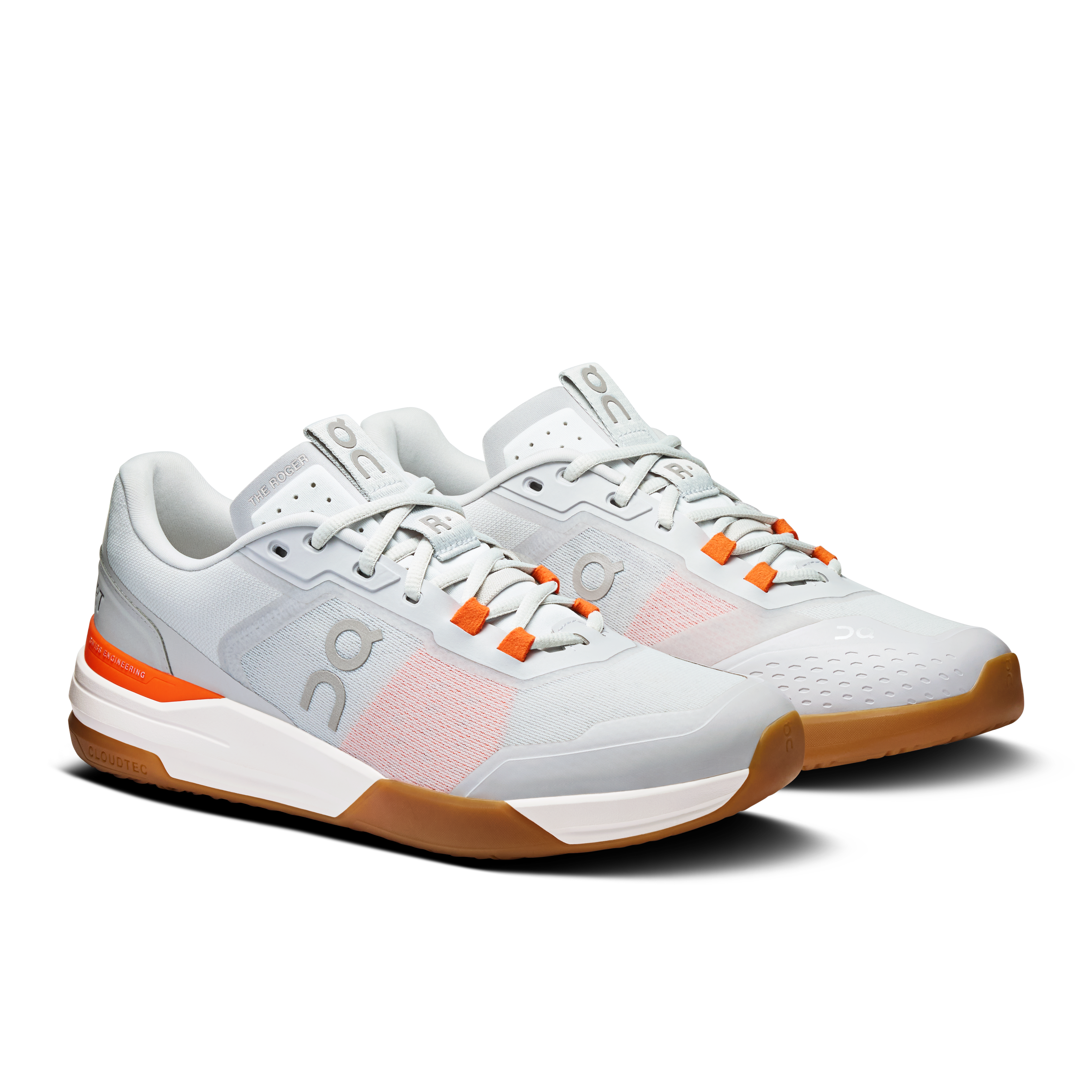 On THE ROGER Advantage Pro Glacier & White Men Tennis Shoes