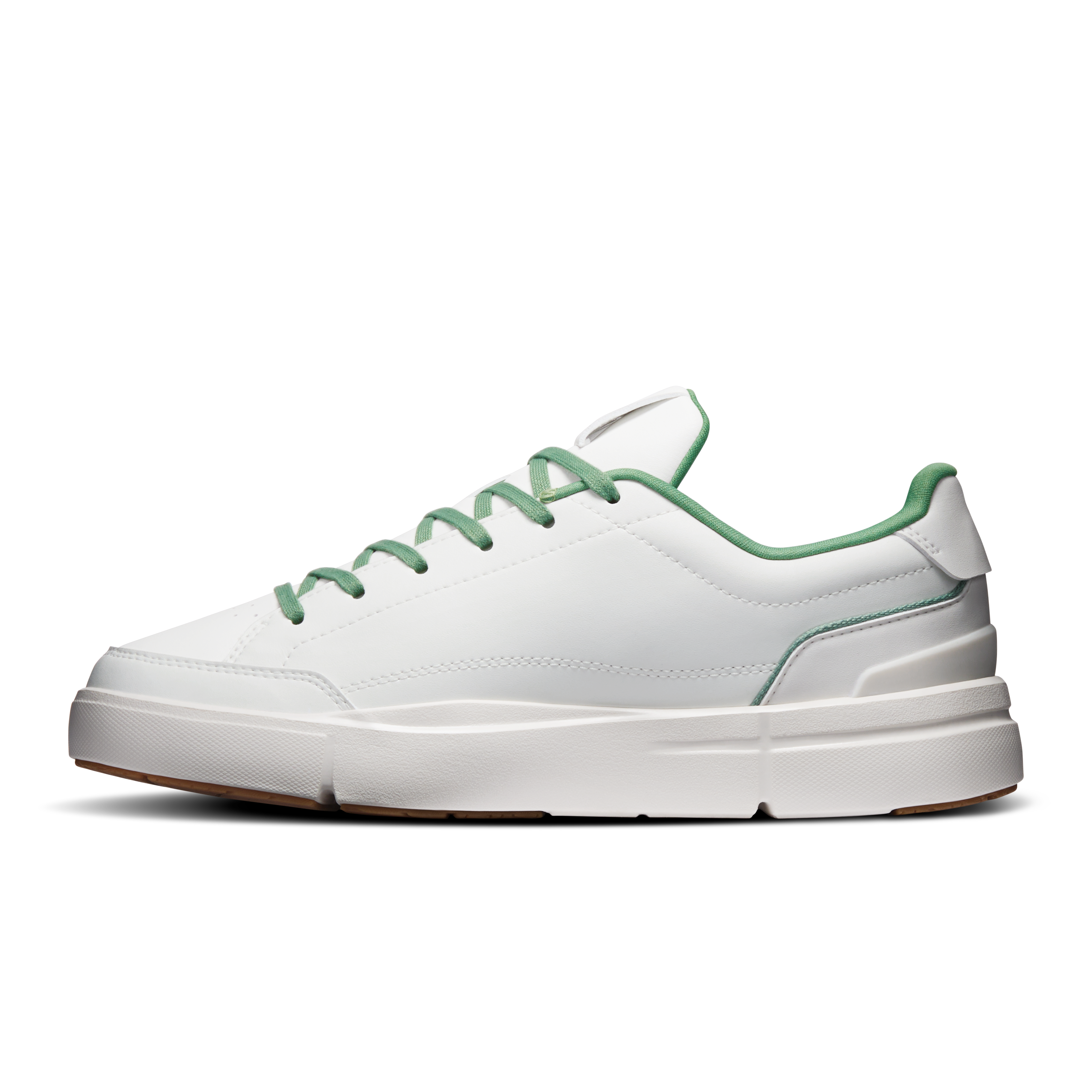 On THE ROGER Centre Court Ivory & Fern Women Active life Shoes