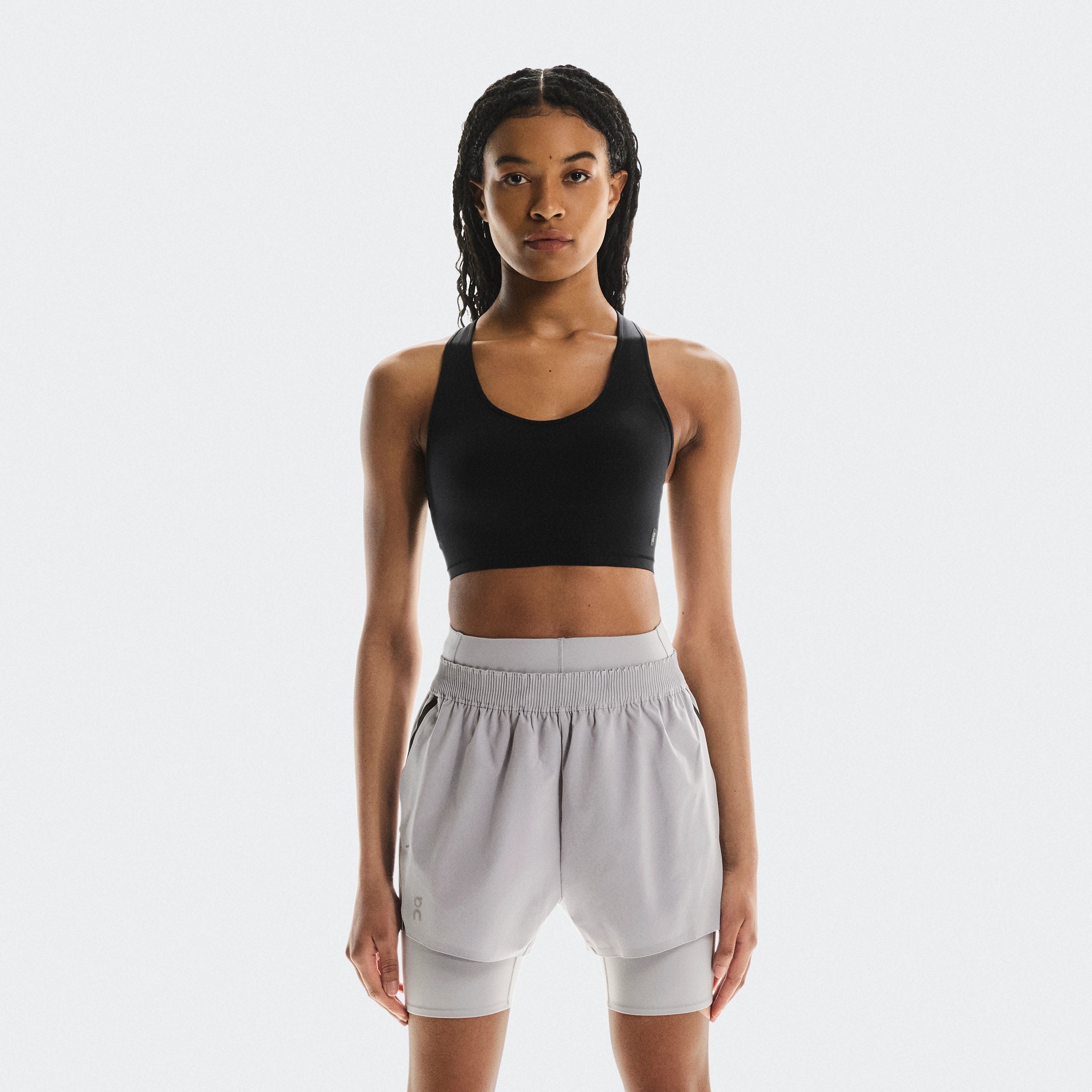 On Train Bra Noire Femme Femme – Entraînement, maintien medium, respirabilité Brassières