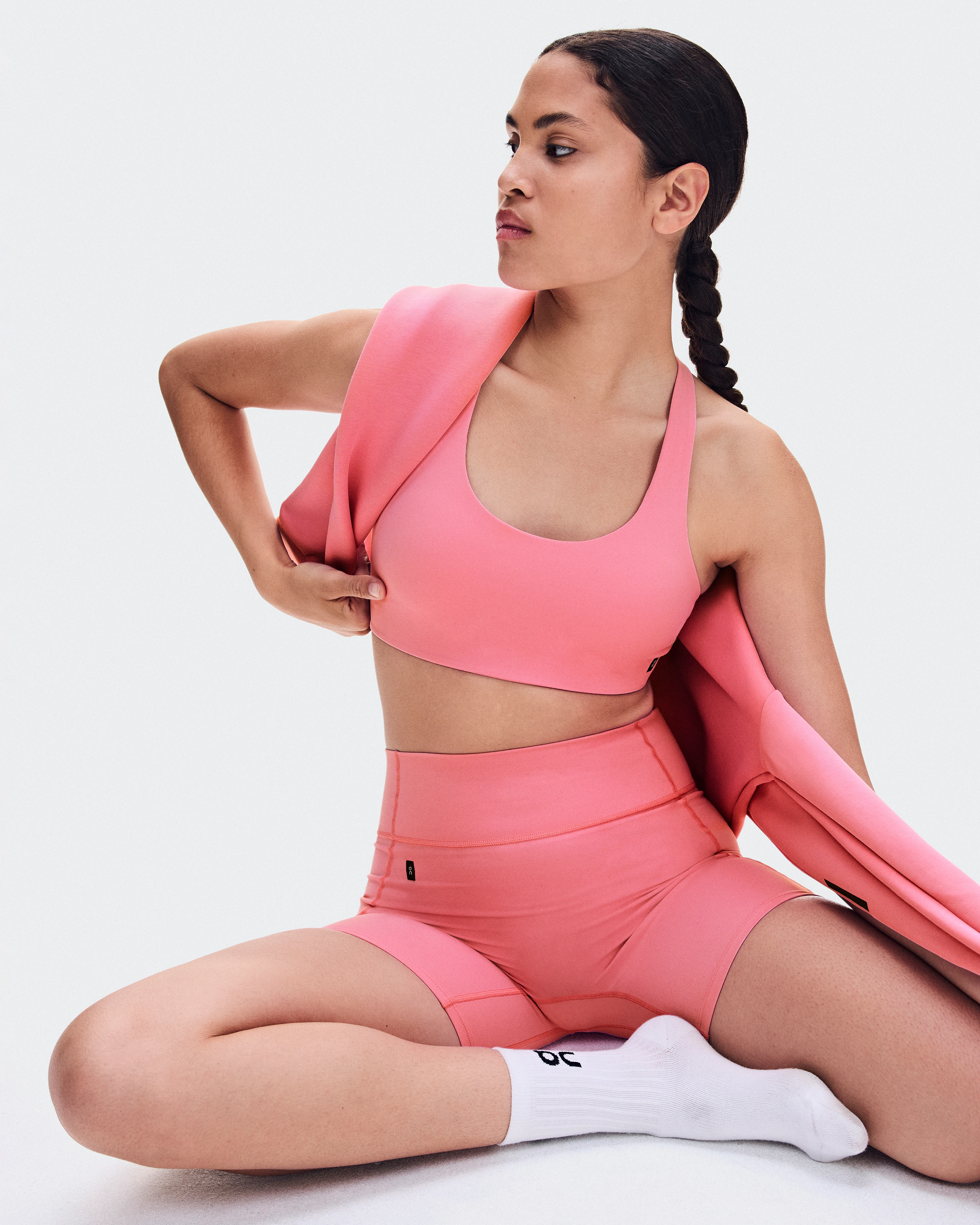 On Studio Racerback Bra Magnolia Feminino Tops