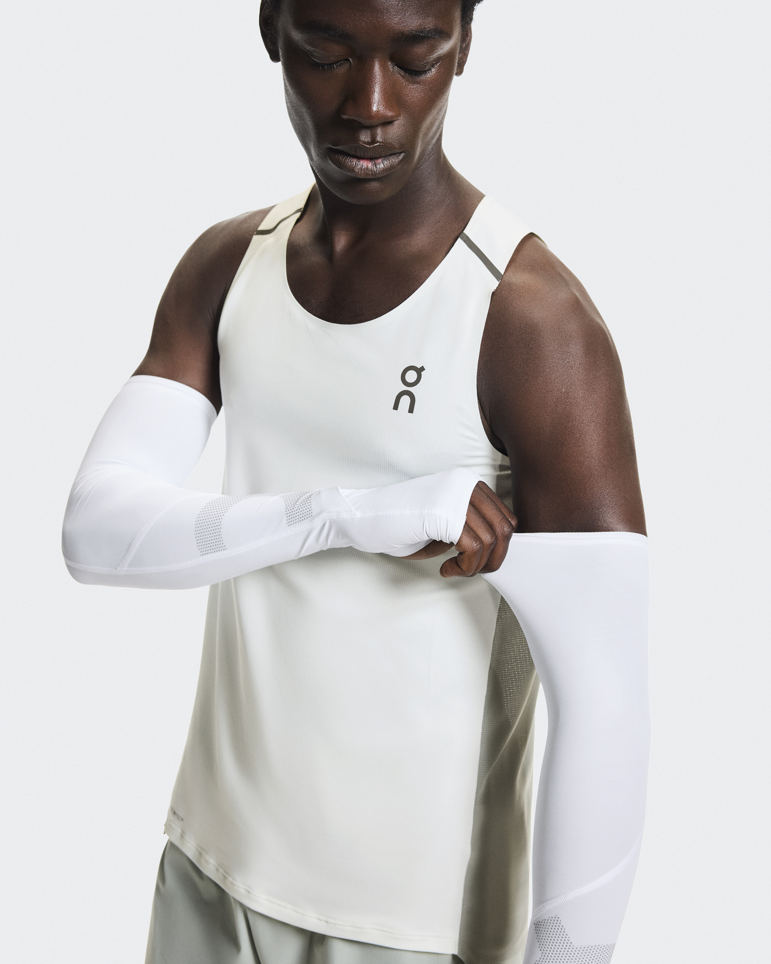 Solar Arm Sleeves | White | On United States