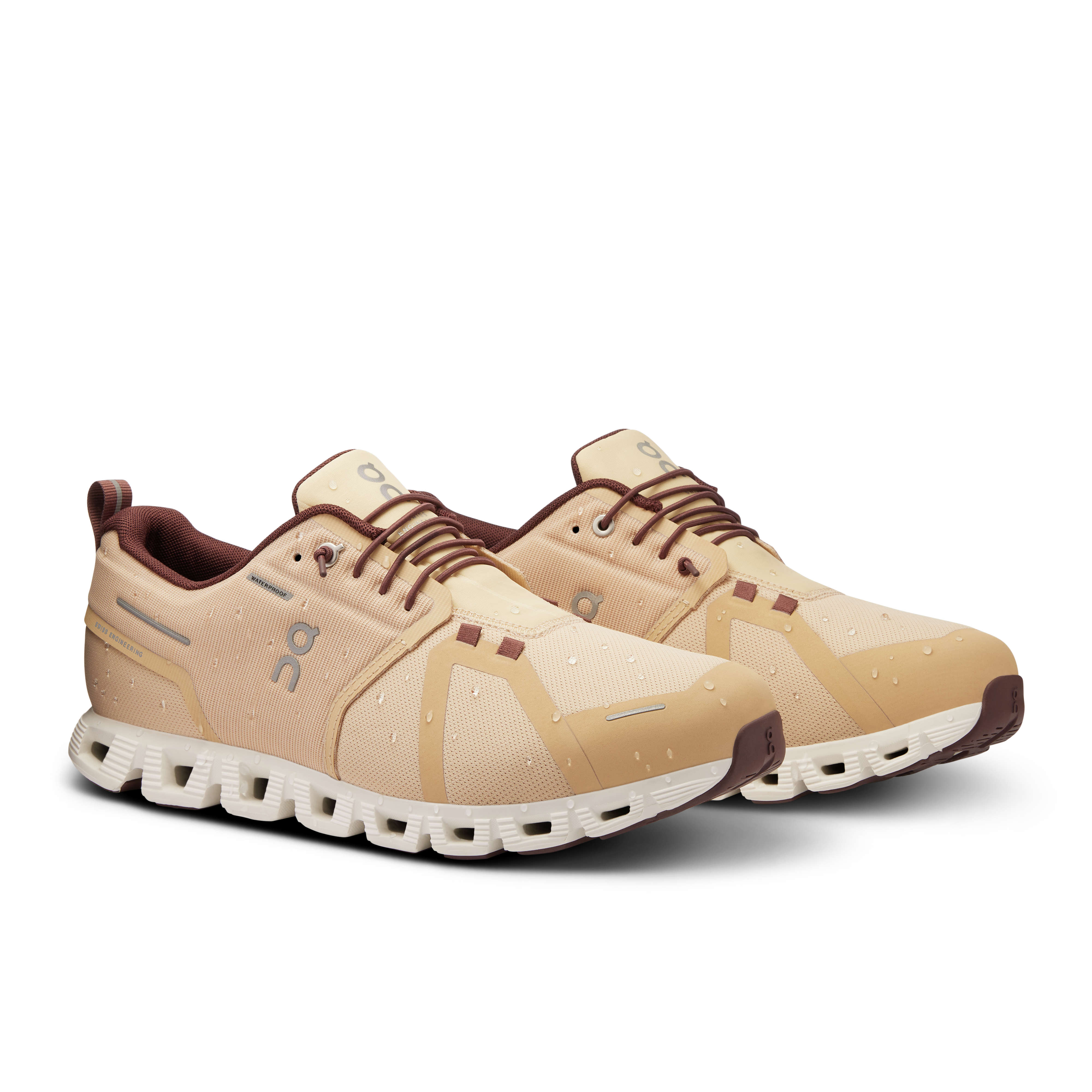 On Cloud 5 Waterproof Savannah & Ivory Men Active life Shoes