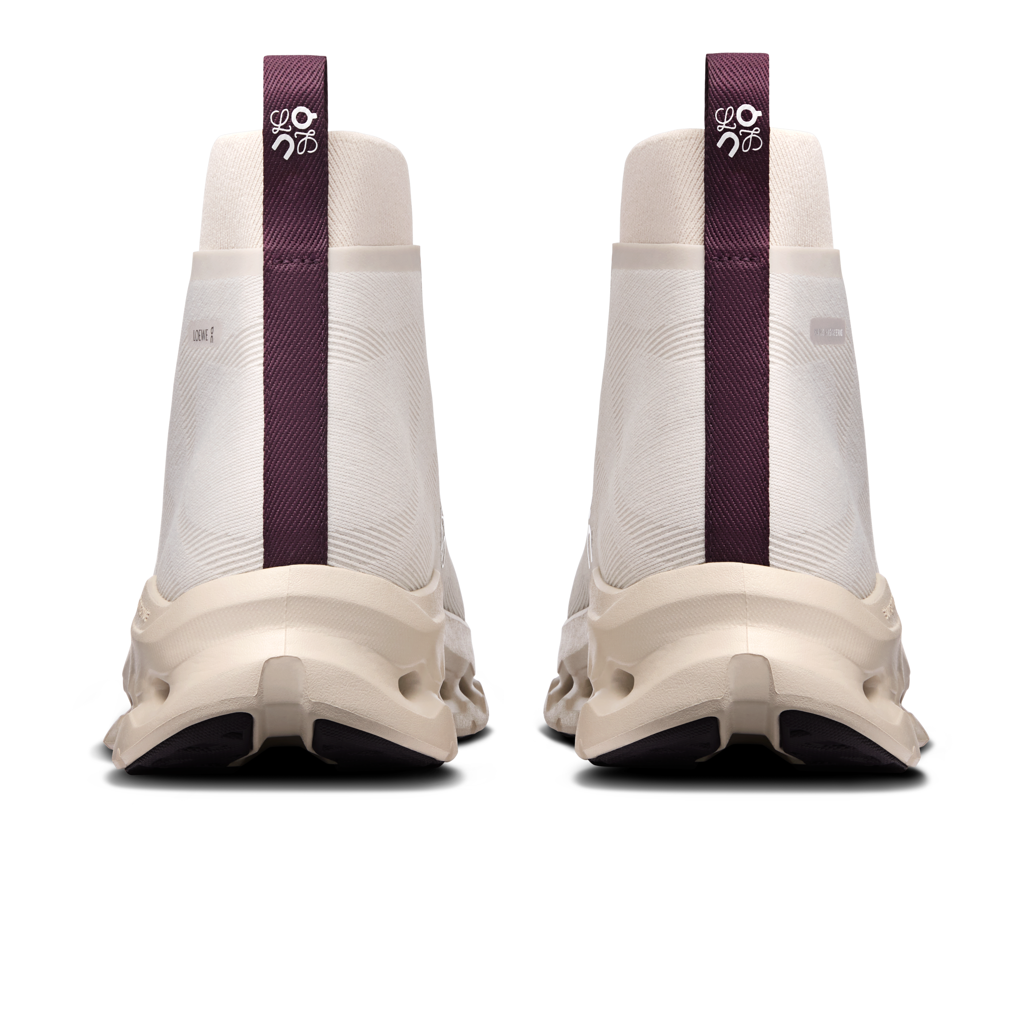 On Cloudtilt Hi LOEWE Sand & Oatmeal | Plum Men Active life Shoes