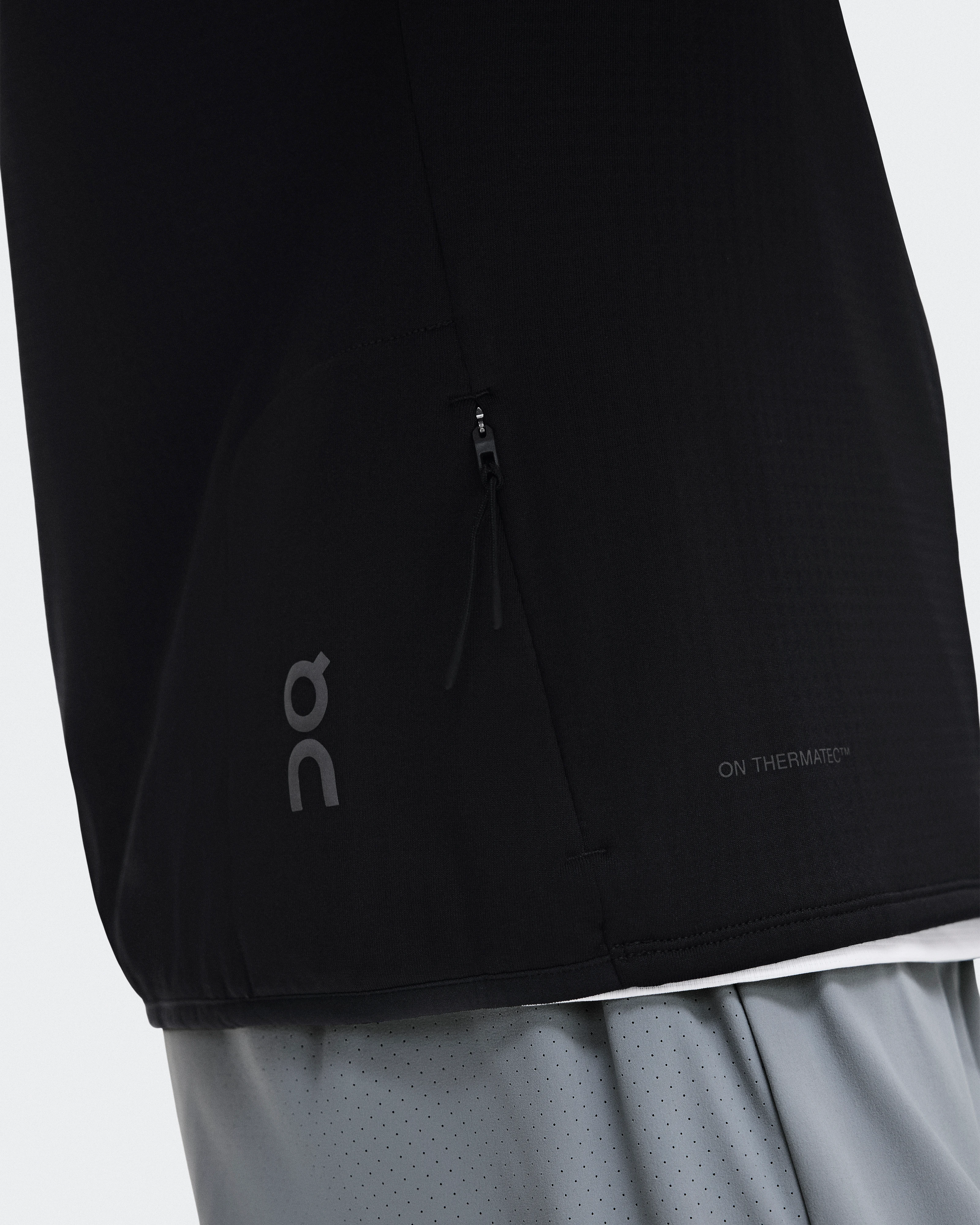On Climate Zip Hoodie Black Men Hoodies and sweatshirts