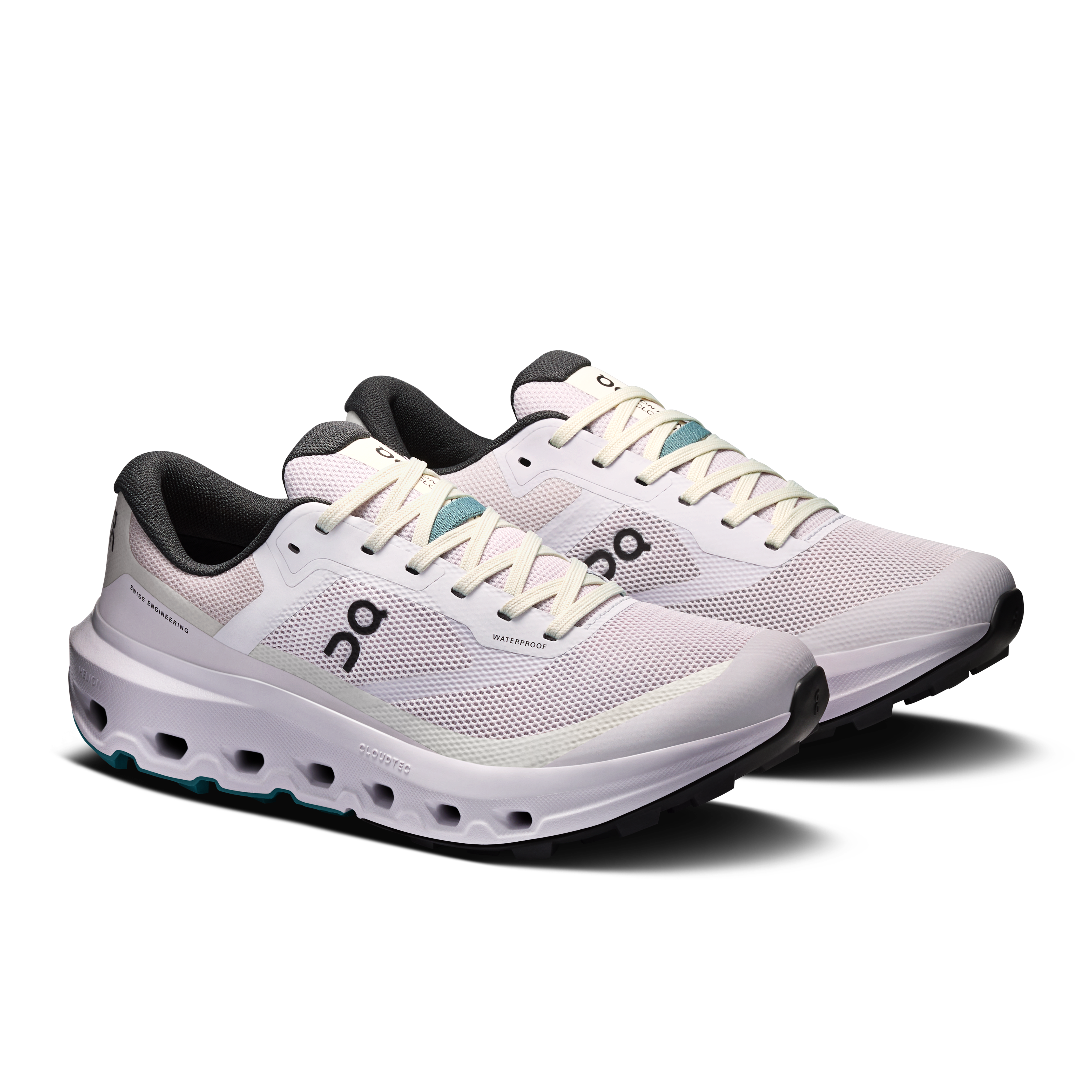 On Cloudvista 3 Waterproof Ether & Grain Women Trail running Shoes