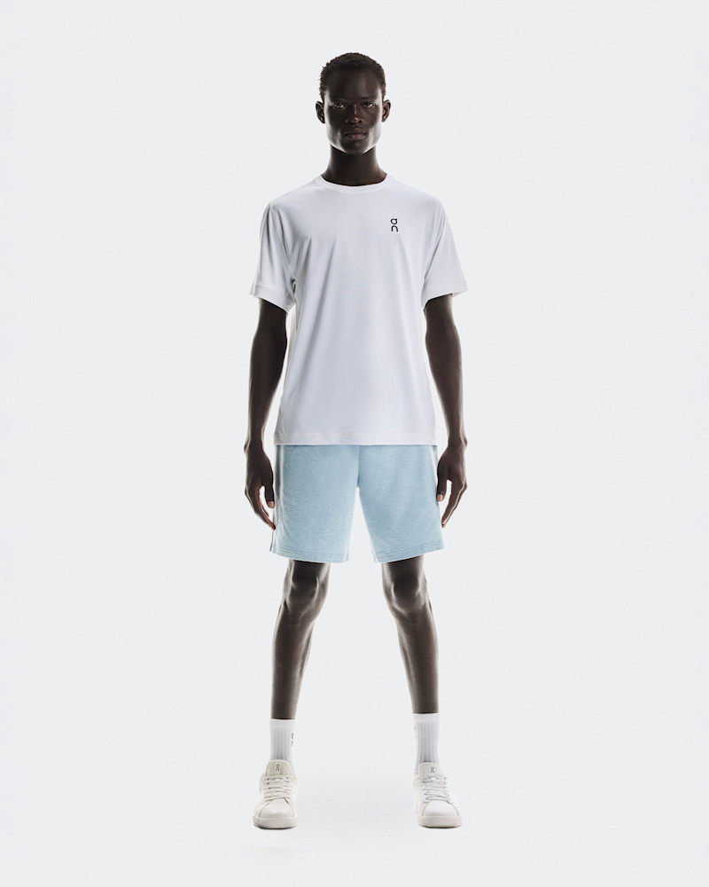 On Men's Courtside Shorts in Air, Size: XL, Polyester
