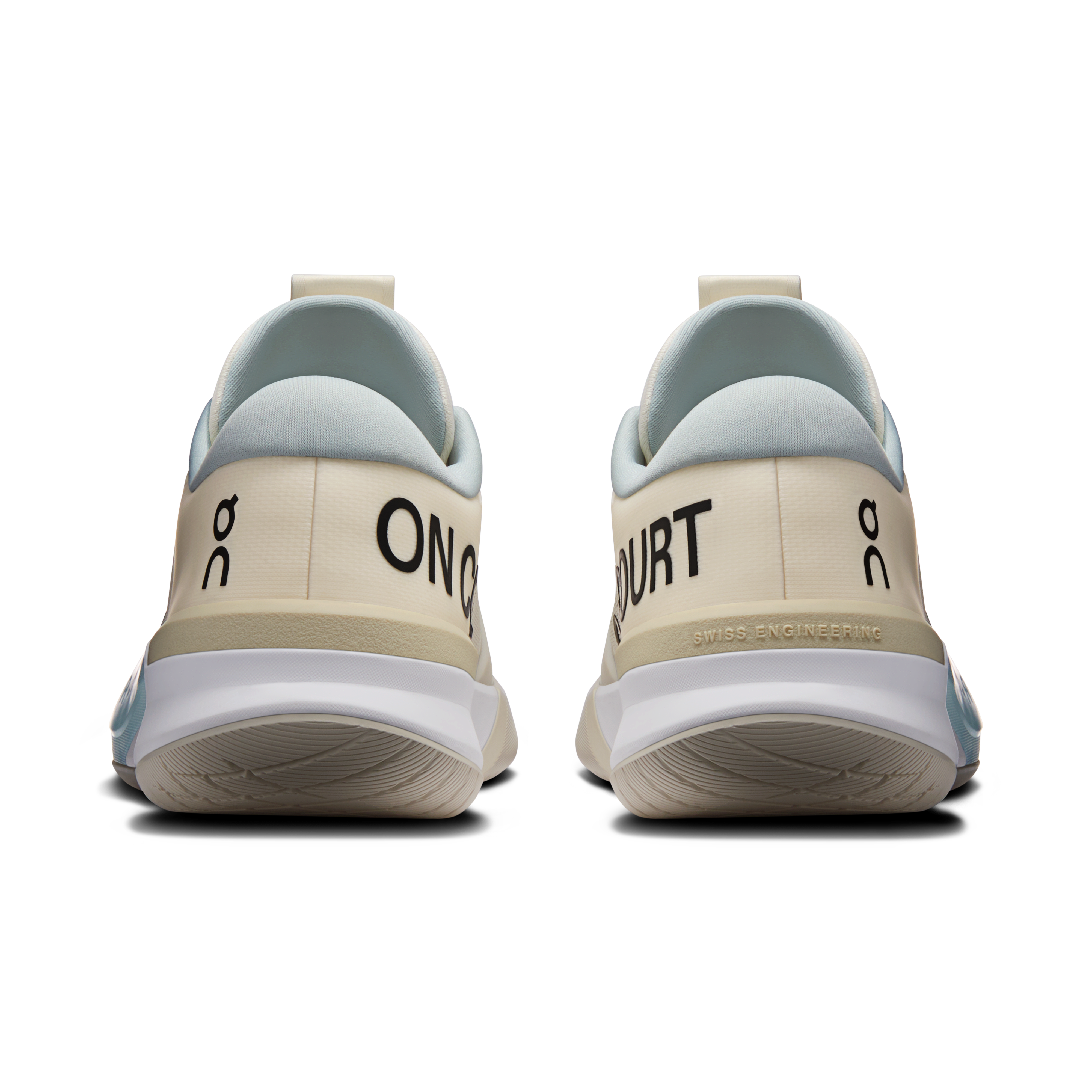 On THE ROGER Pro 3 Ivory & Wash Women Tennis Shoes