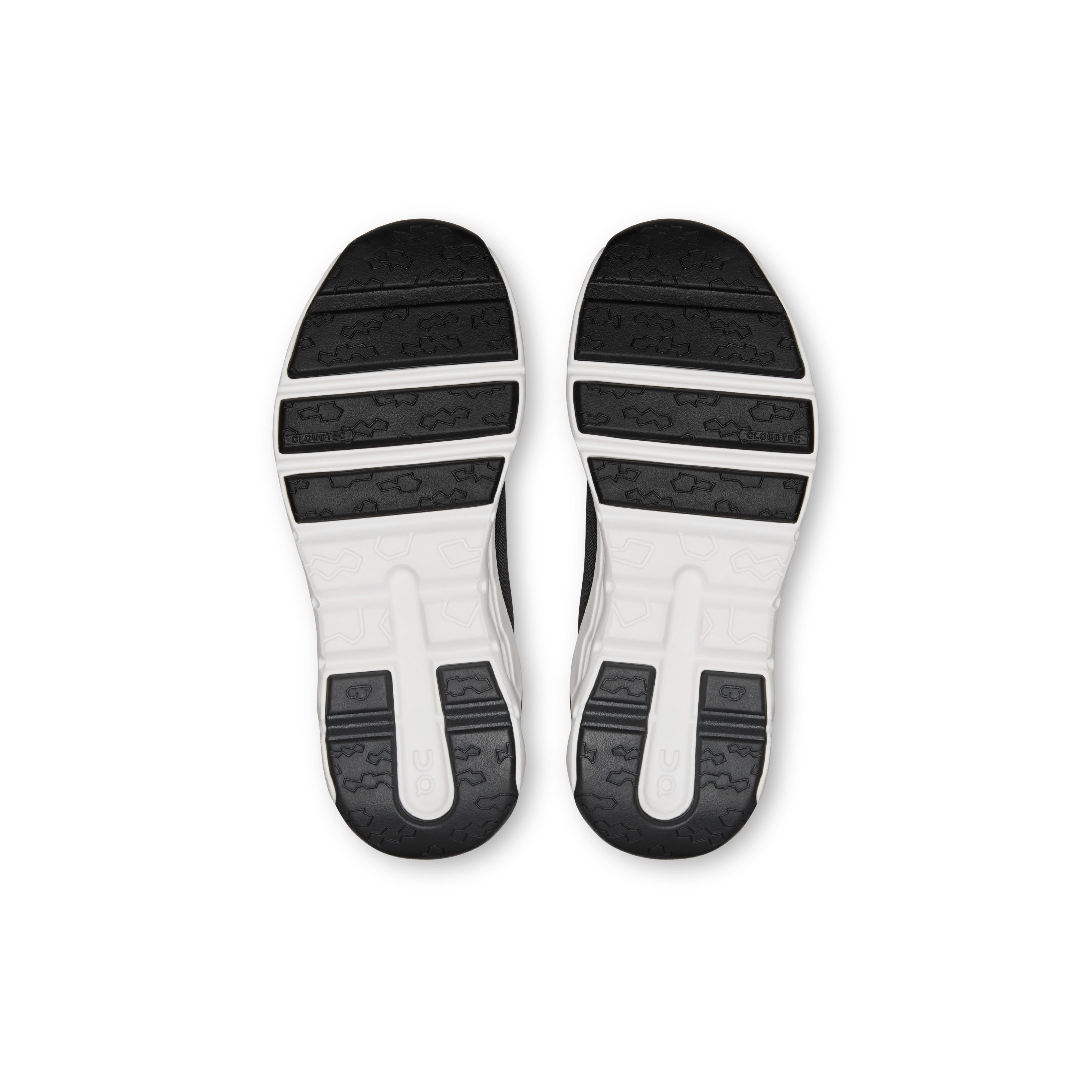 On Cloudleap Black & White Kids Active life Shoes