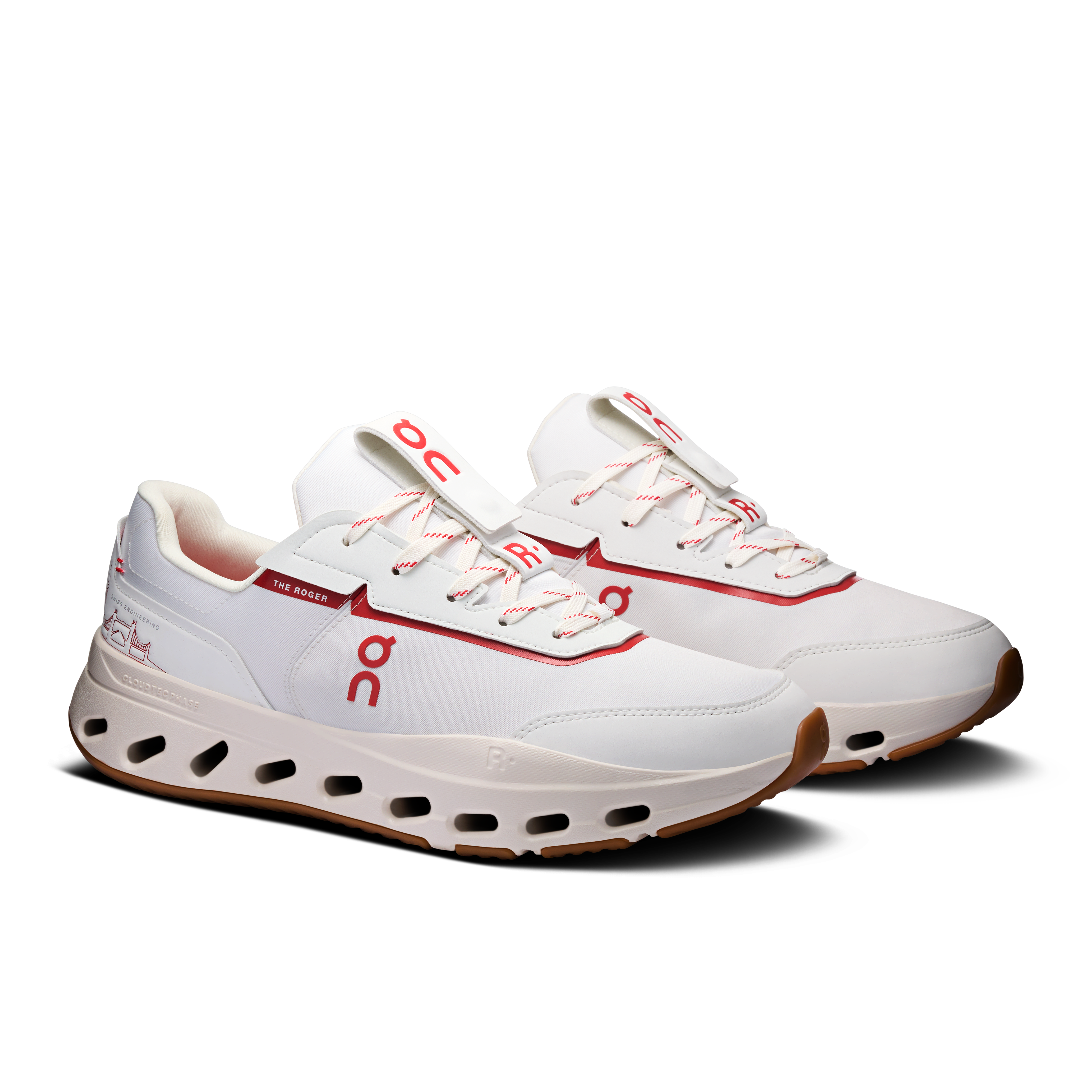 On THE ROGER Wildcard LC White & Robin Homme – Lifestyle, quotidien Chaussures