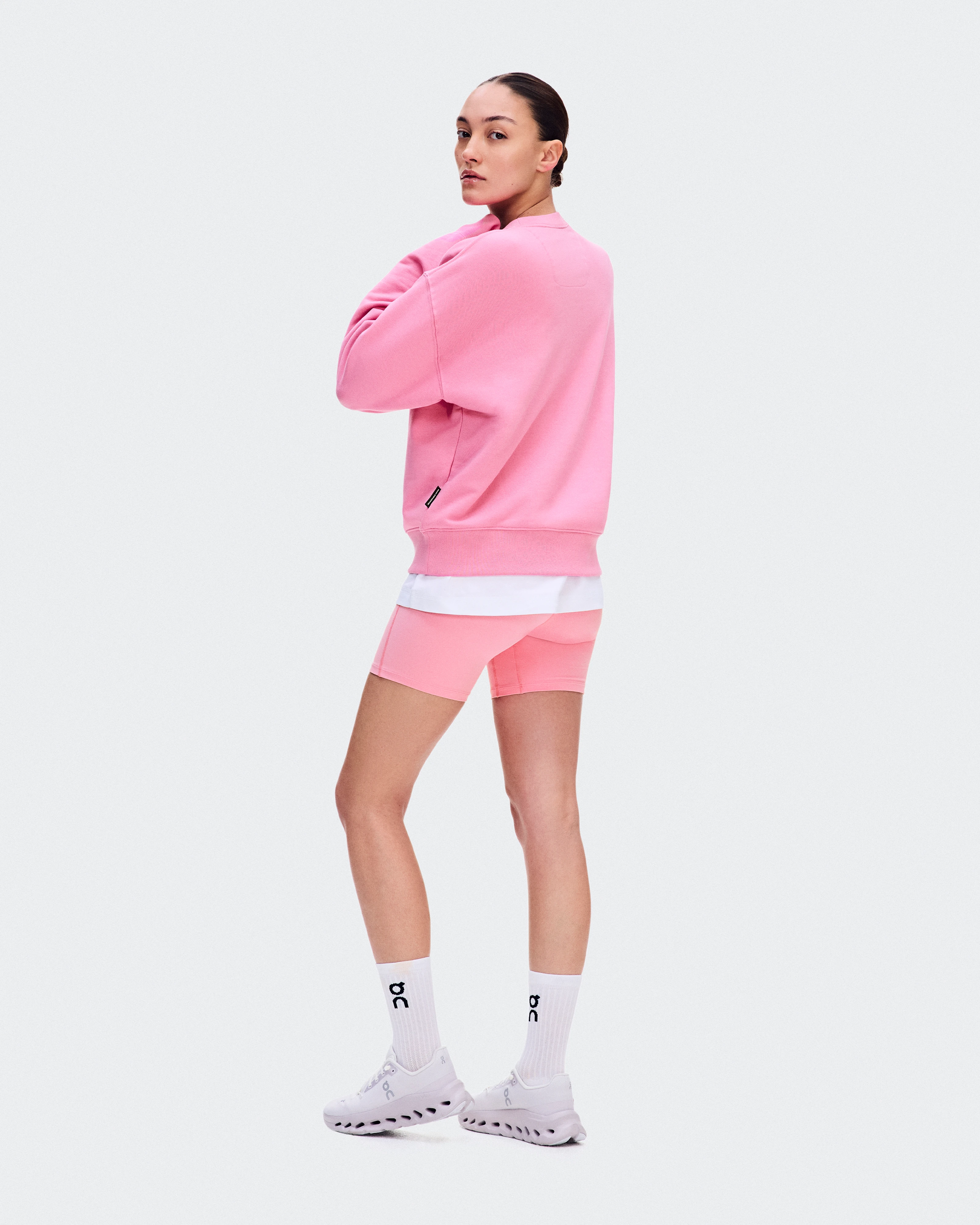 On Club Crew Bubblegum Women Hoodies and sweatshirts
