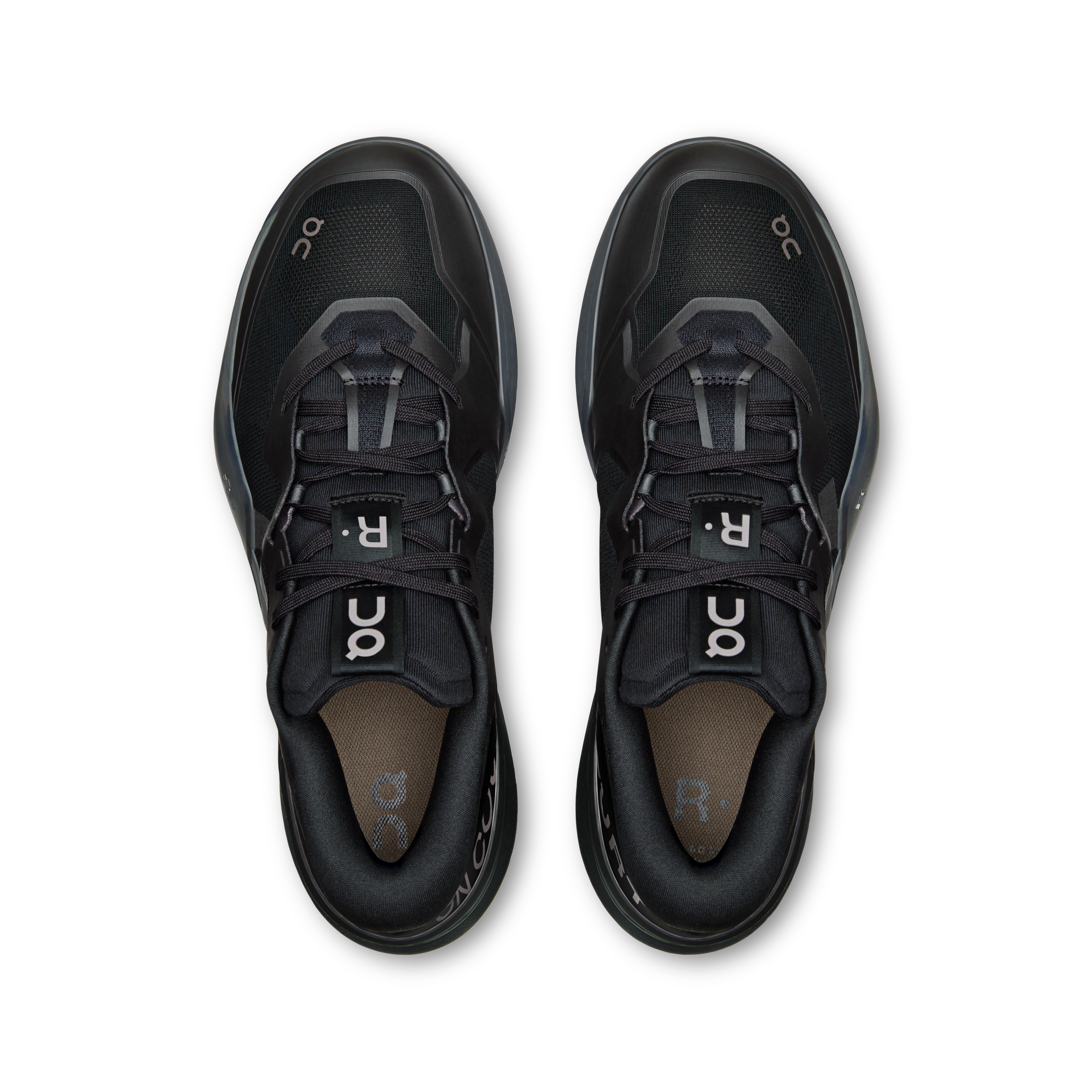 On THE ROGER Pro 3 Black & Ash Men Tennis Shoes
