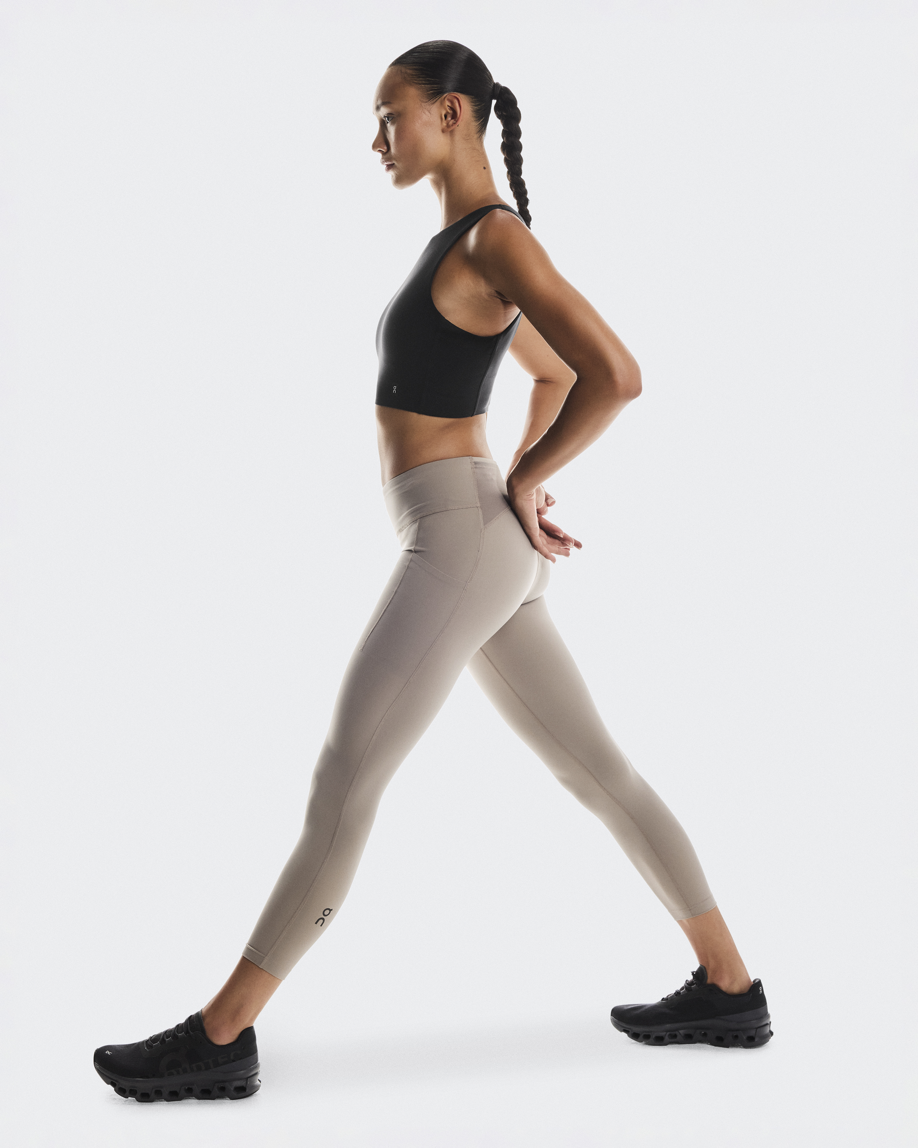 Women's Performance Tights 7/8 | Grey | On United States