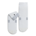 Ultralight Mid Sock in White/Black