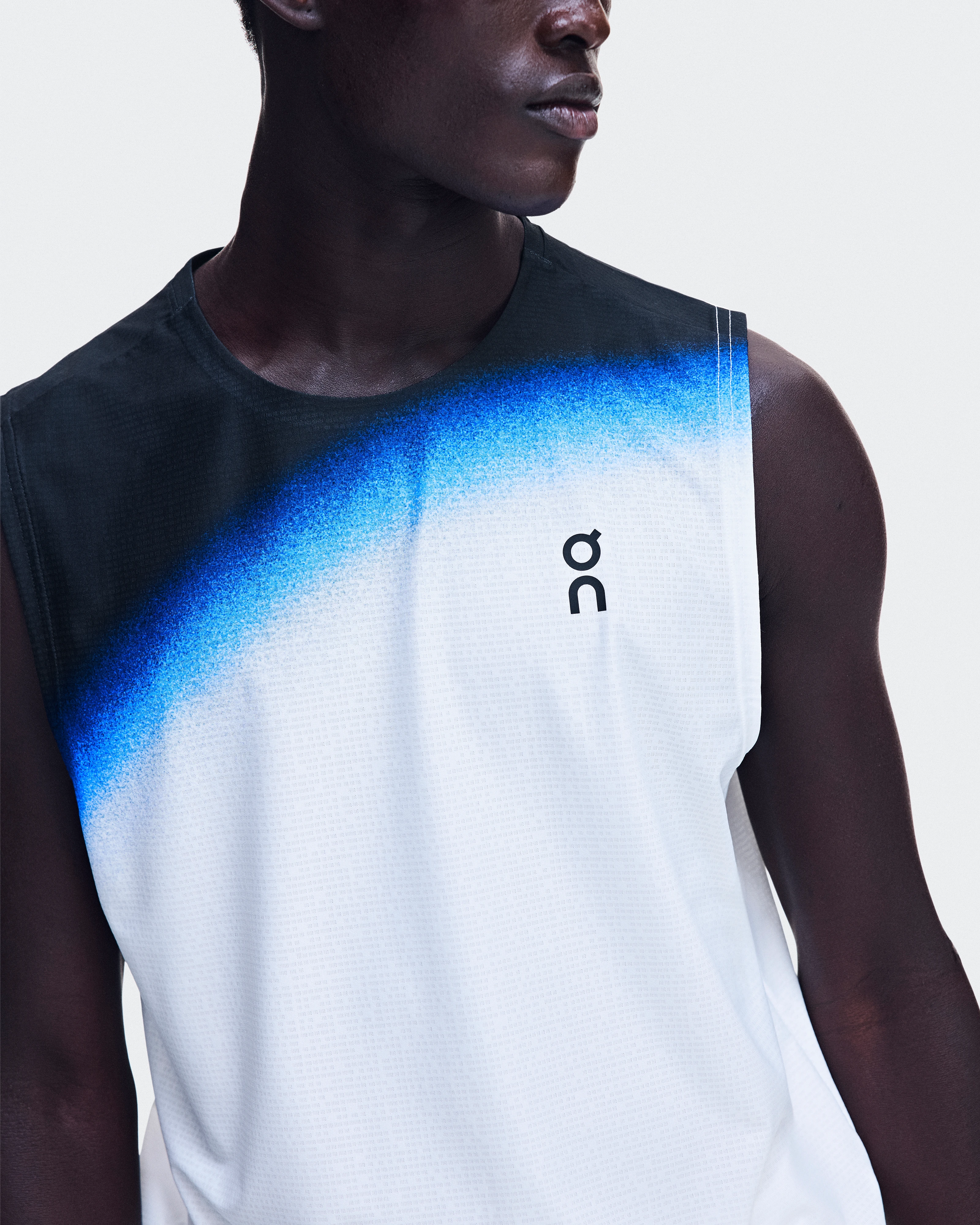 On Court Tank Swing White & Jay Homme Hauts et t-shirts