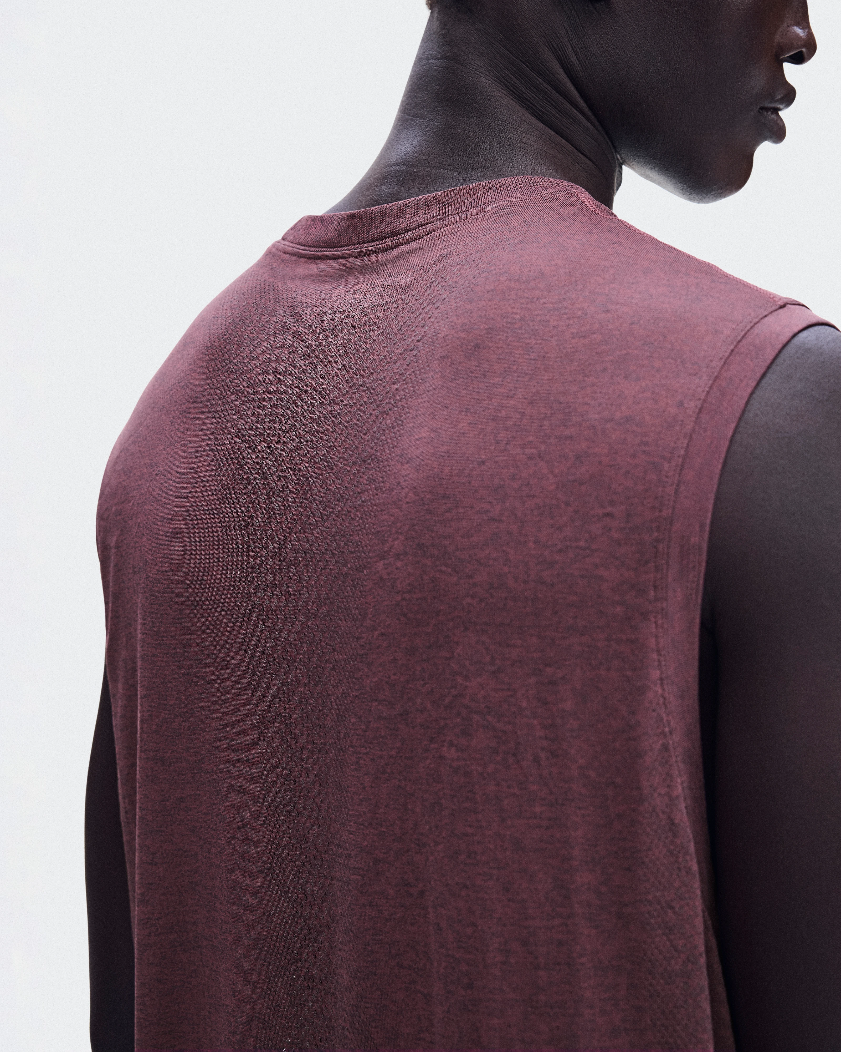 On Train Flex Tank Barberry Heather Men Tops and t-shirts