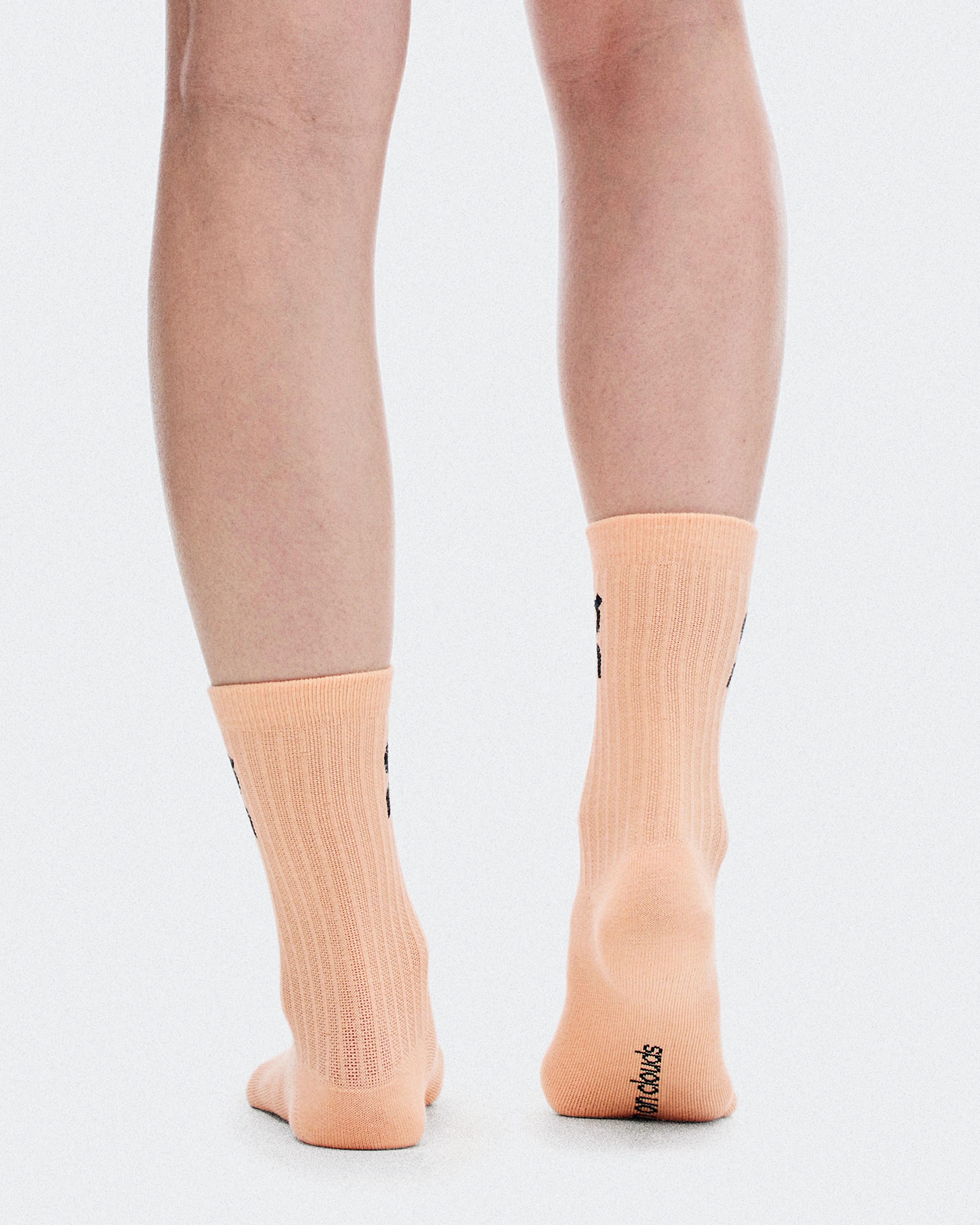 On Logo Sock High 3P Sherbet & Rhodonite Unisexe Chaussettes