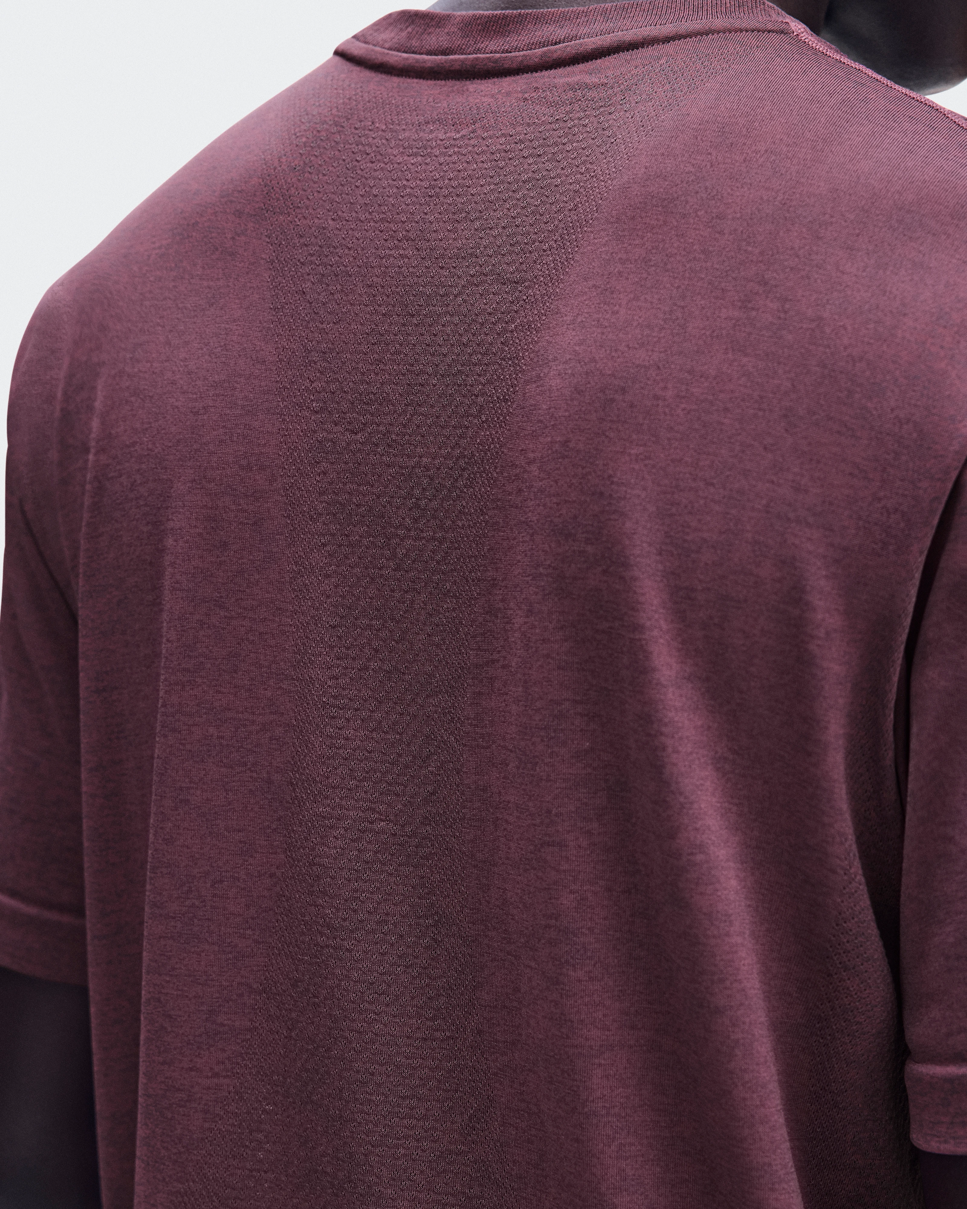 On Train Flex-T Barberry Heather Men Tops and t-shirts