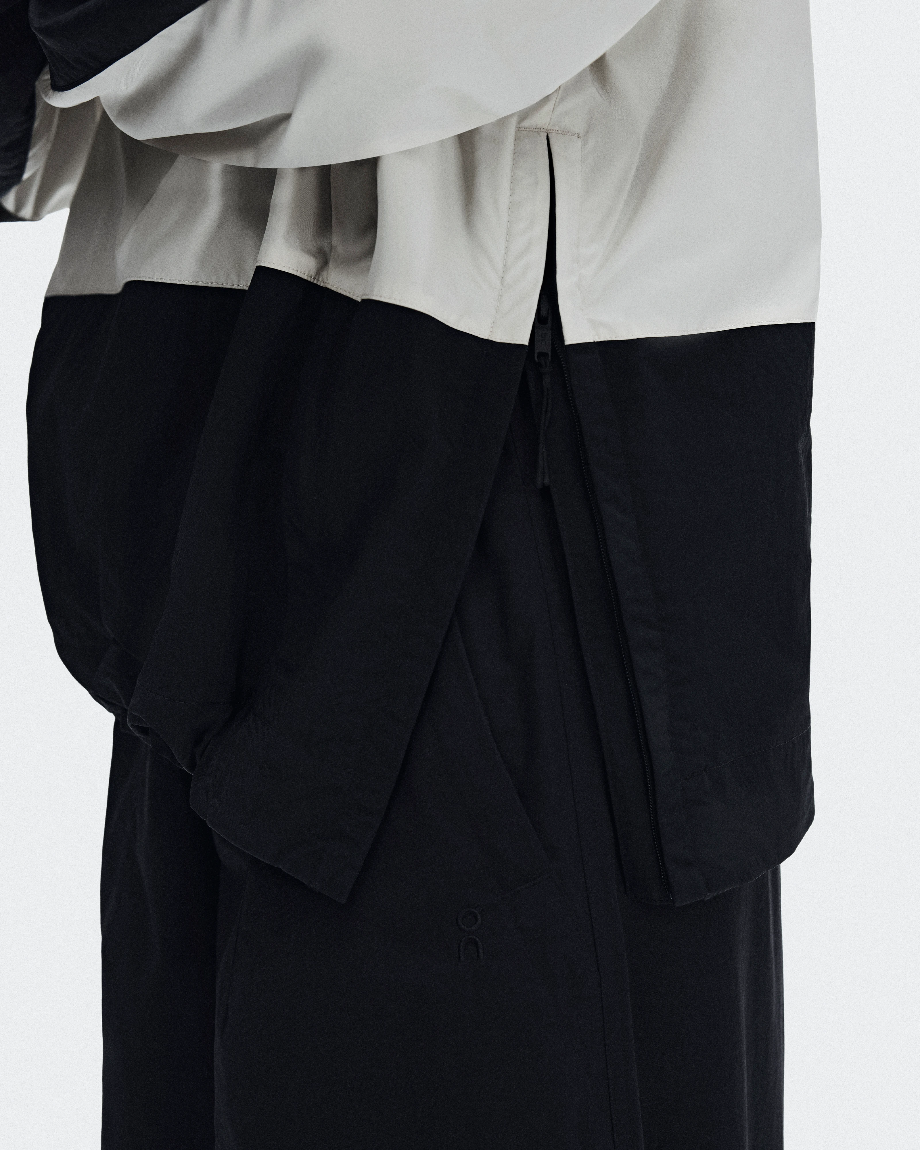 On Half-Zip Anorak Black Donna Giacche