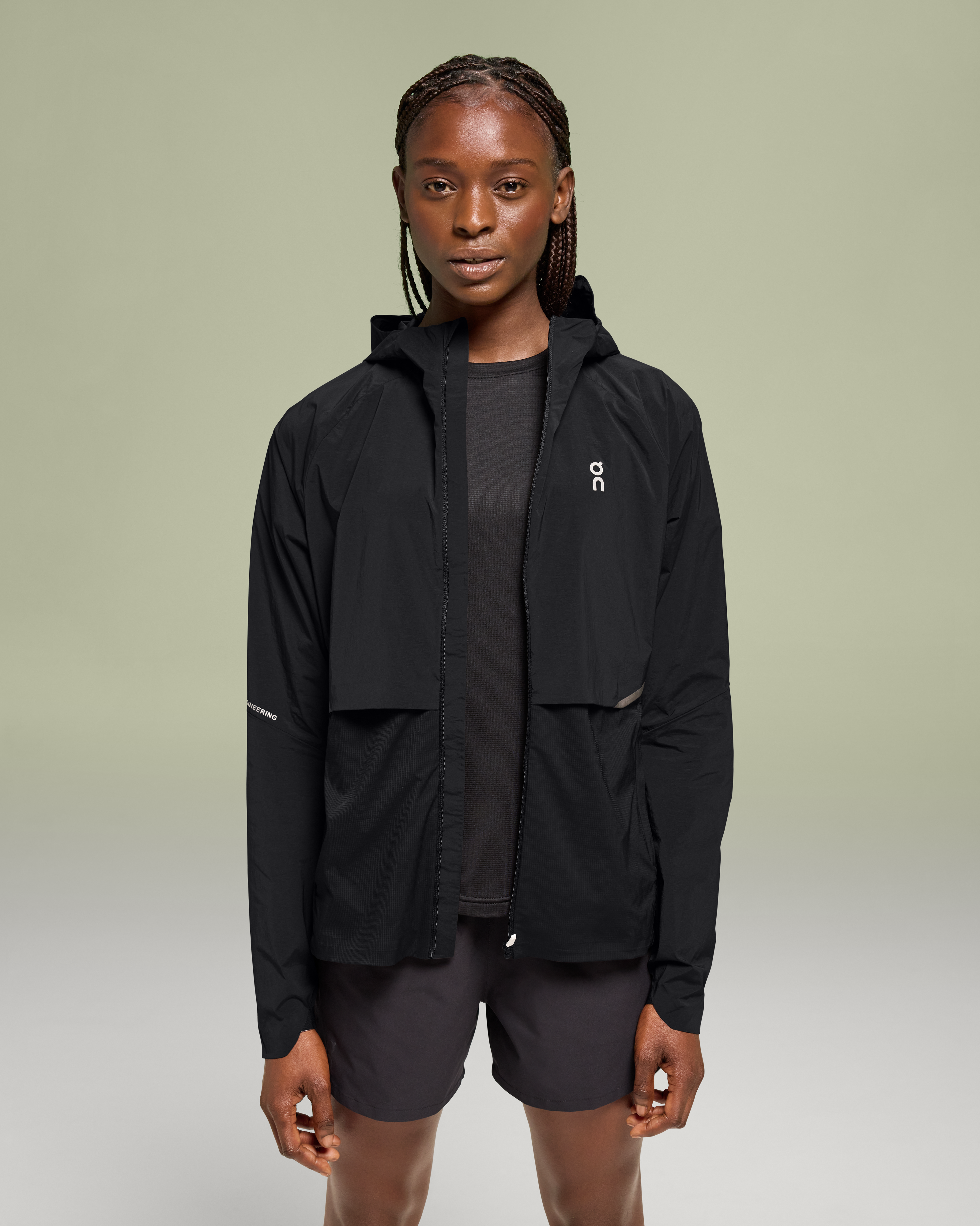 アウターその他 AMI Women Outer FCO010WV0049 001 Black Women's Core Jacket | Black | On Japan