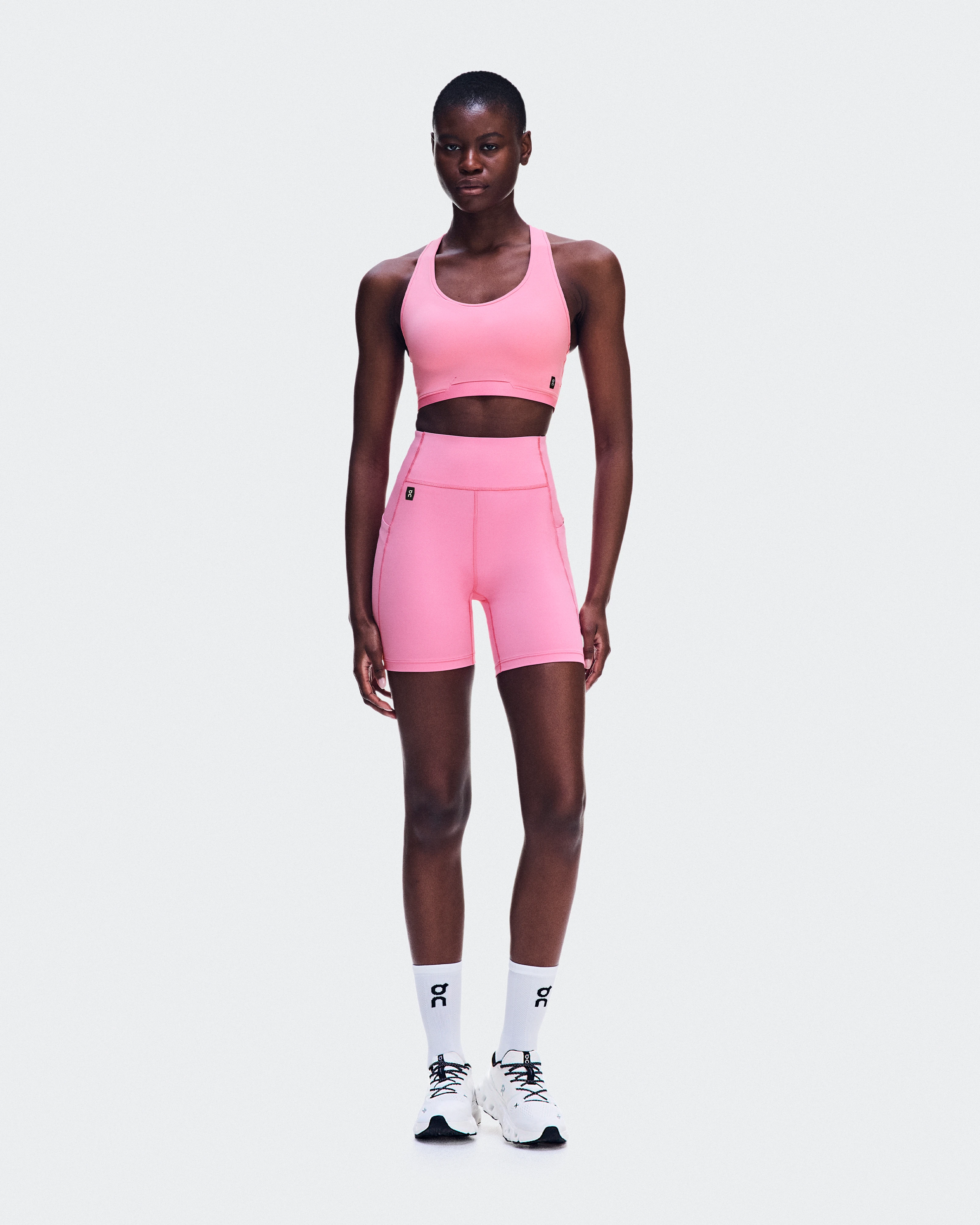 On Train Tights Short 6" Bubblegum Women Shorts