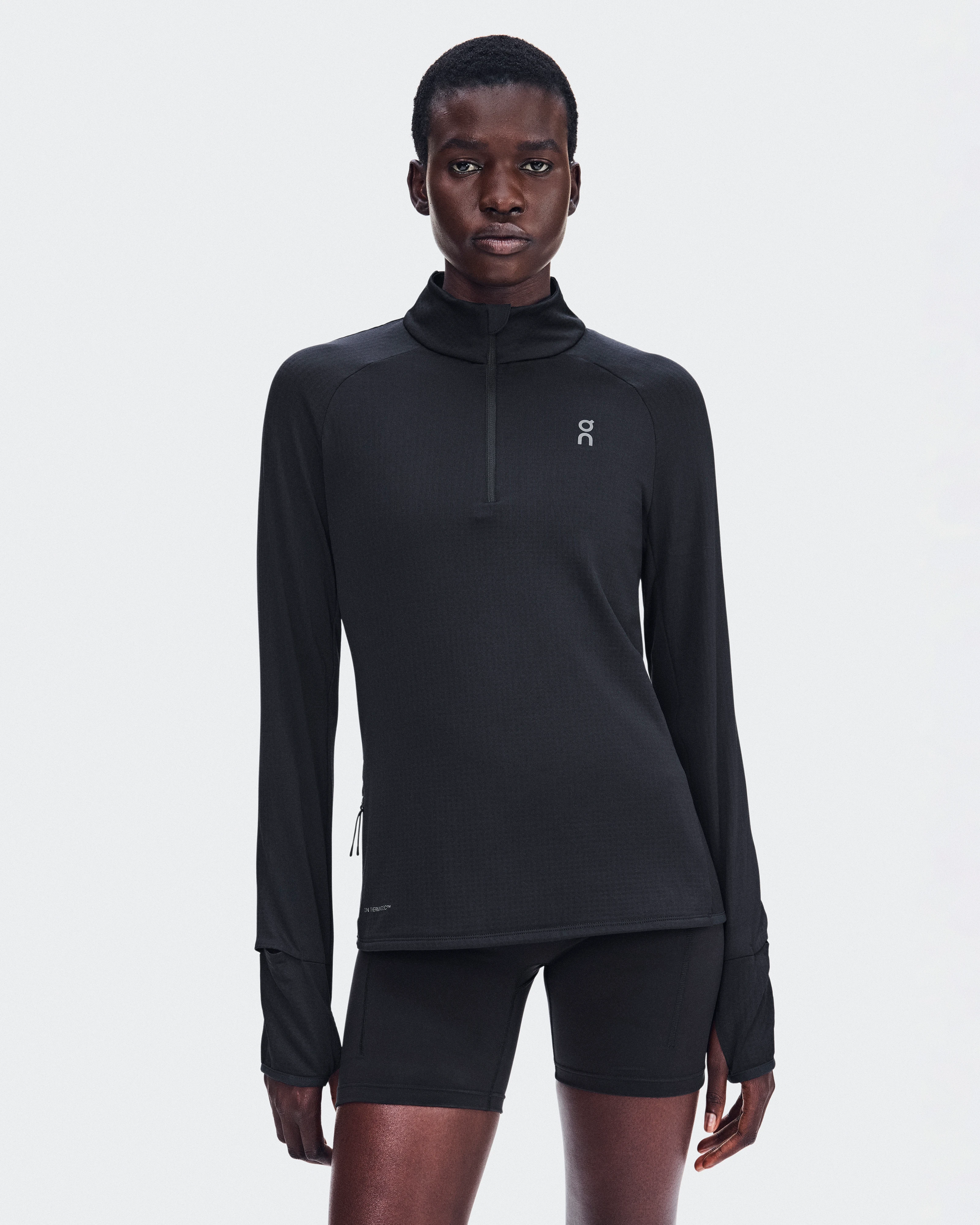 On Climate Shirt Black Women Hoodies and sweatshirts