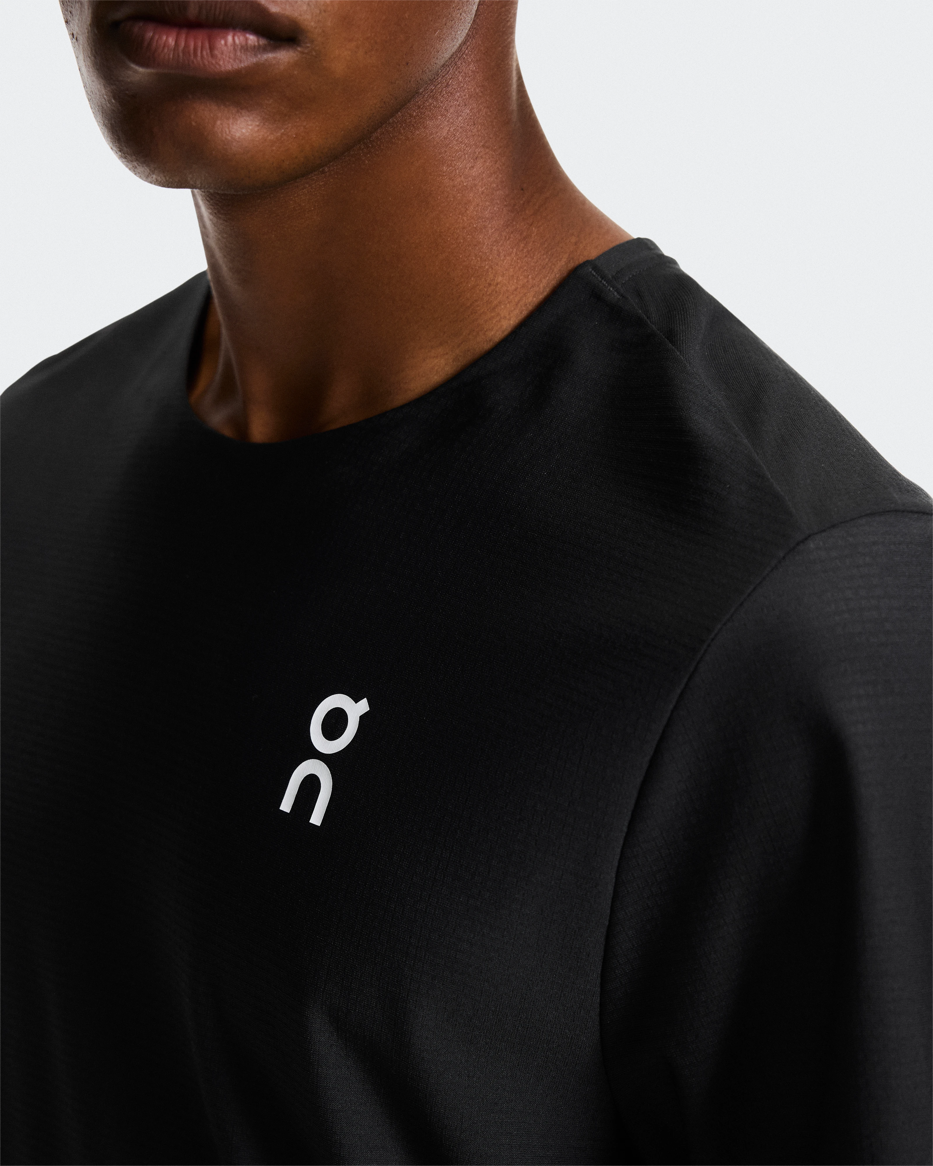 On Court-T Black Men Tops and t-shirts