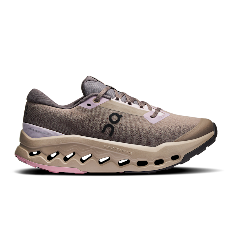 On Cloudsurfer Trail 2 Waterproof, Cinder/Desert, Women