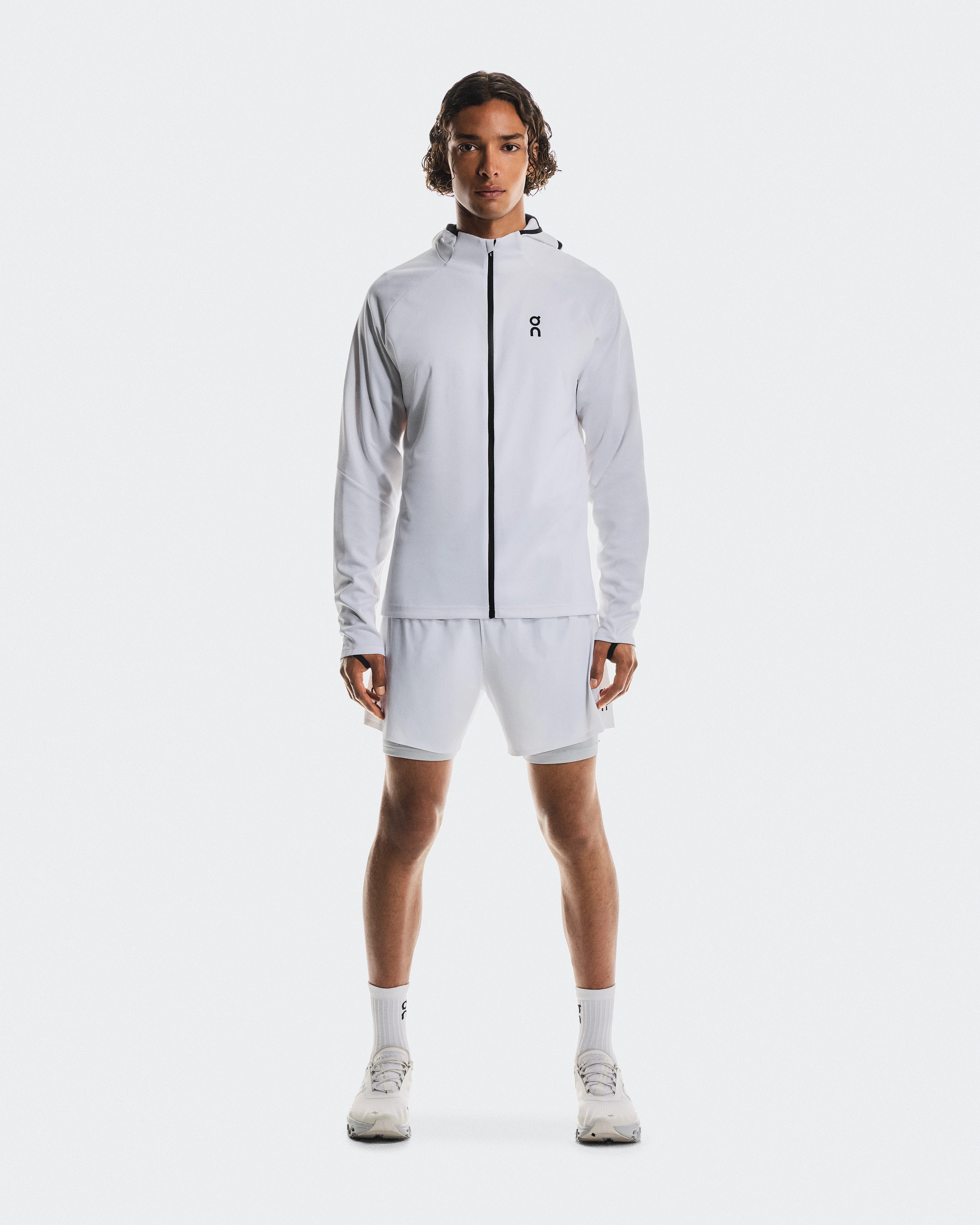 On 5" Performance 2/1 Shorts White & Glacier Men Shorts