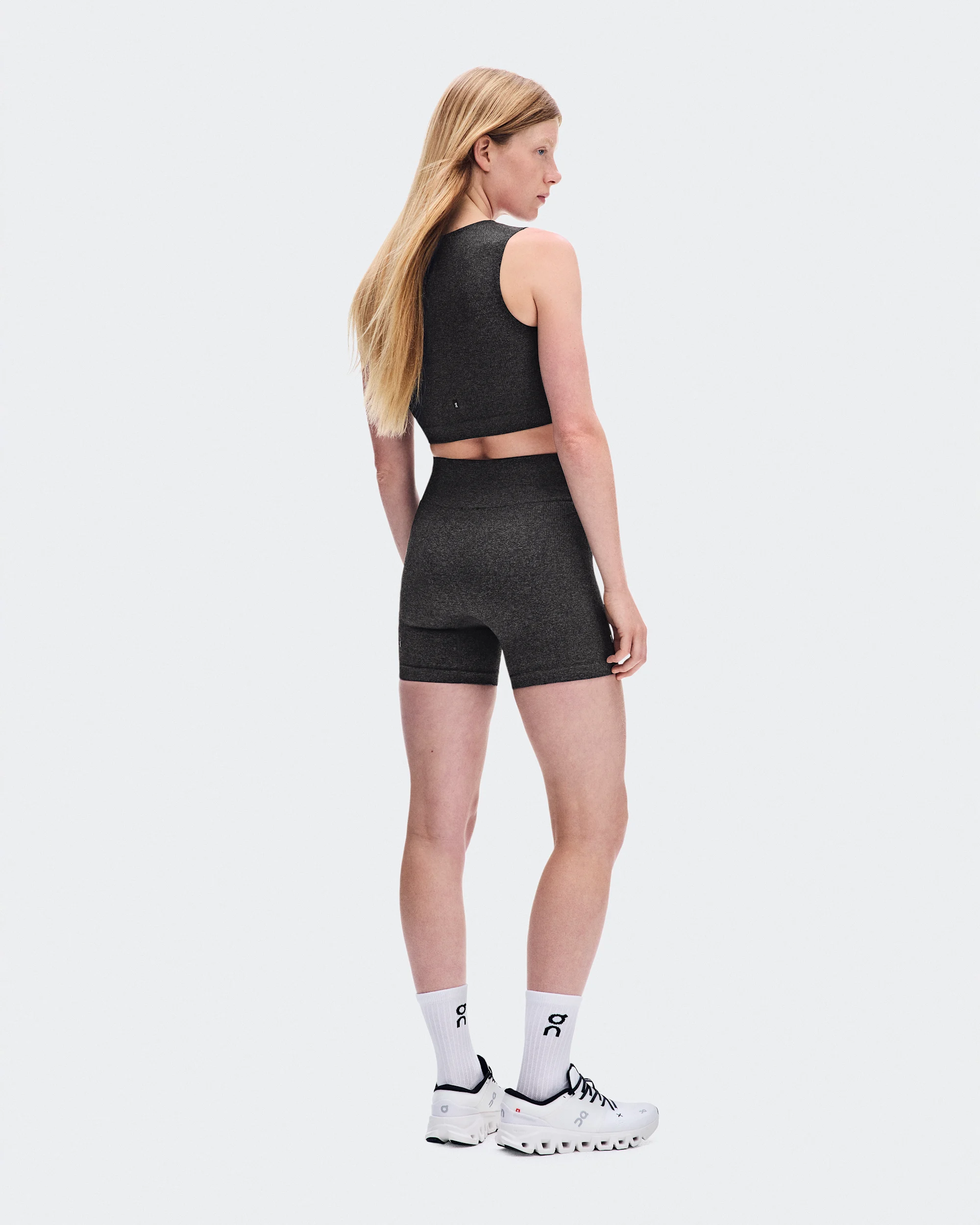 Women's Studio Knit Shorts Cinnamon Heather - thumbnail 9