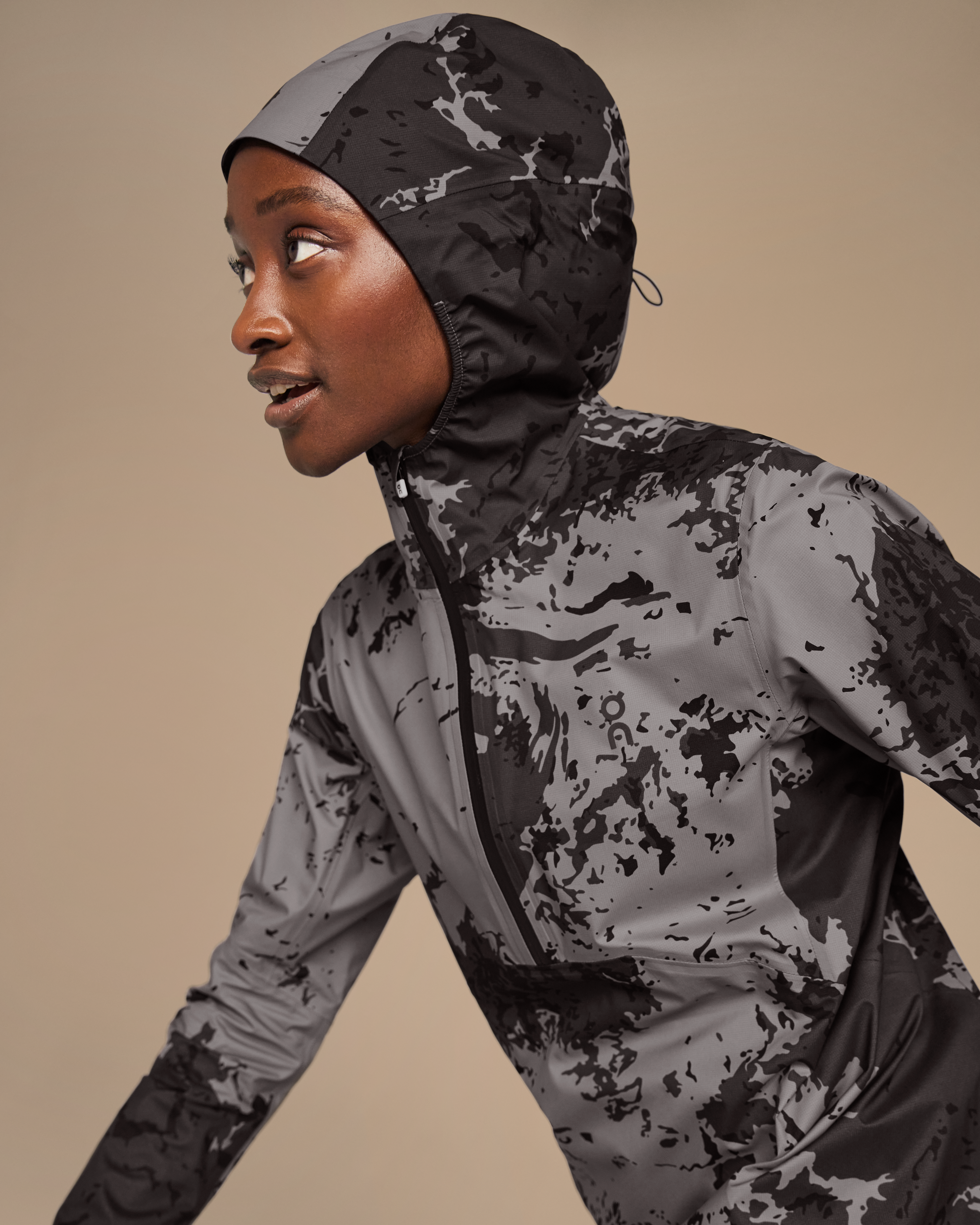 Women's Waterproof Anorak | Grey & Black | On United States