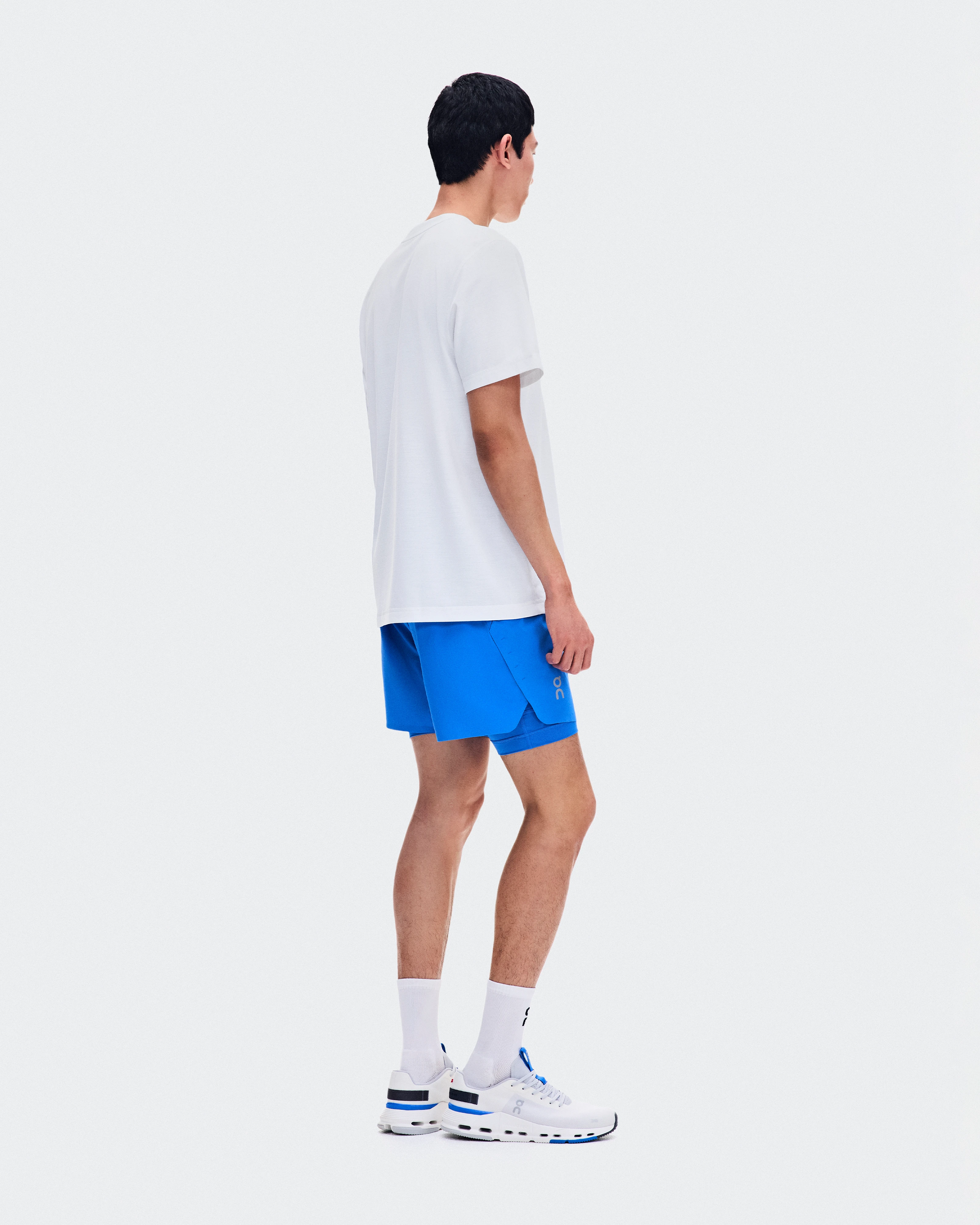 On Train-T White Homme Hauts et t-shirts