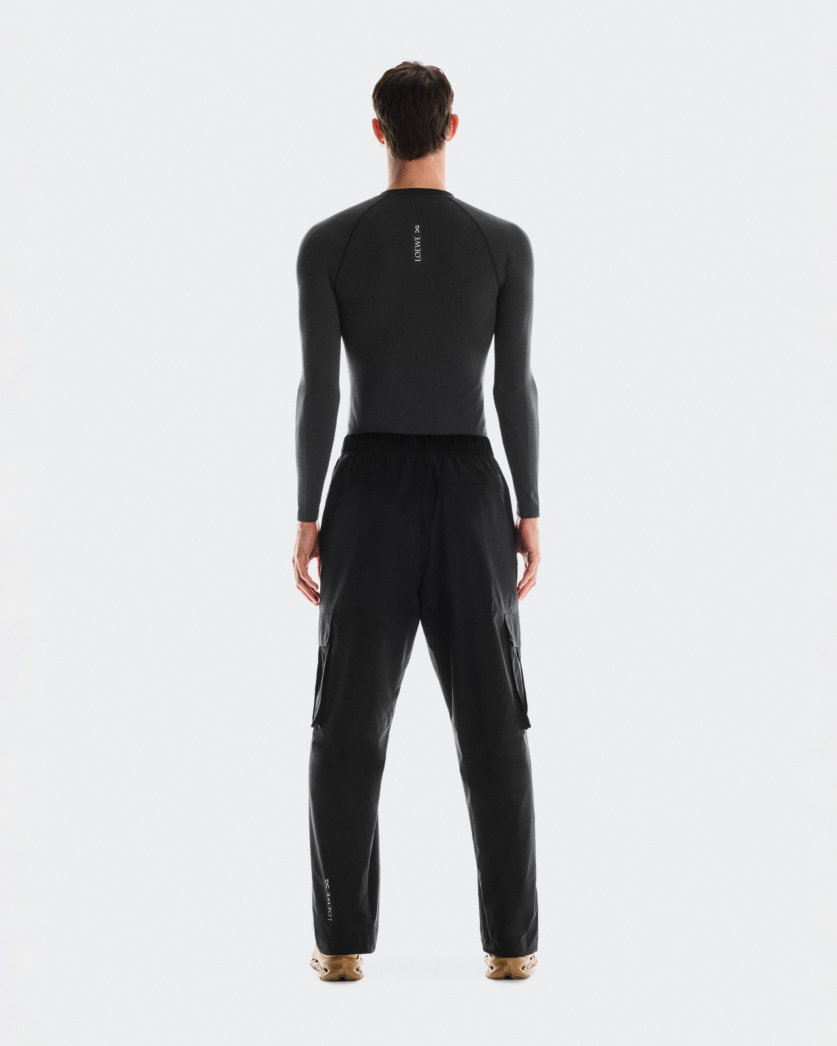 On Cargo Trousers LOEWE Black Men Pants