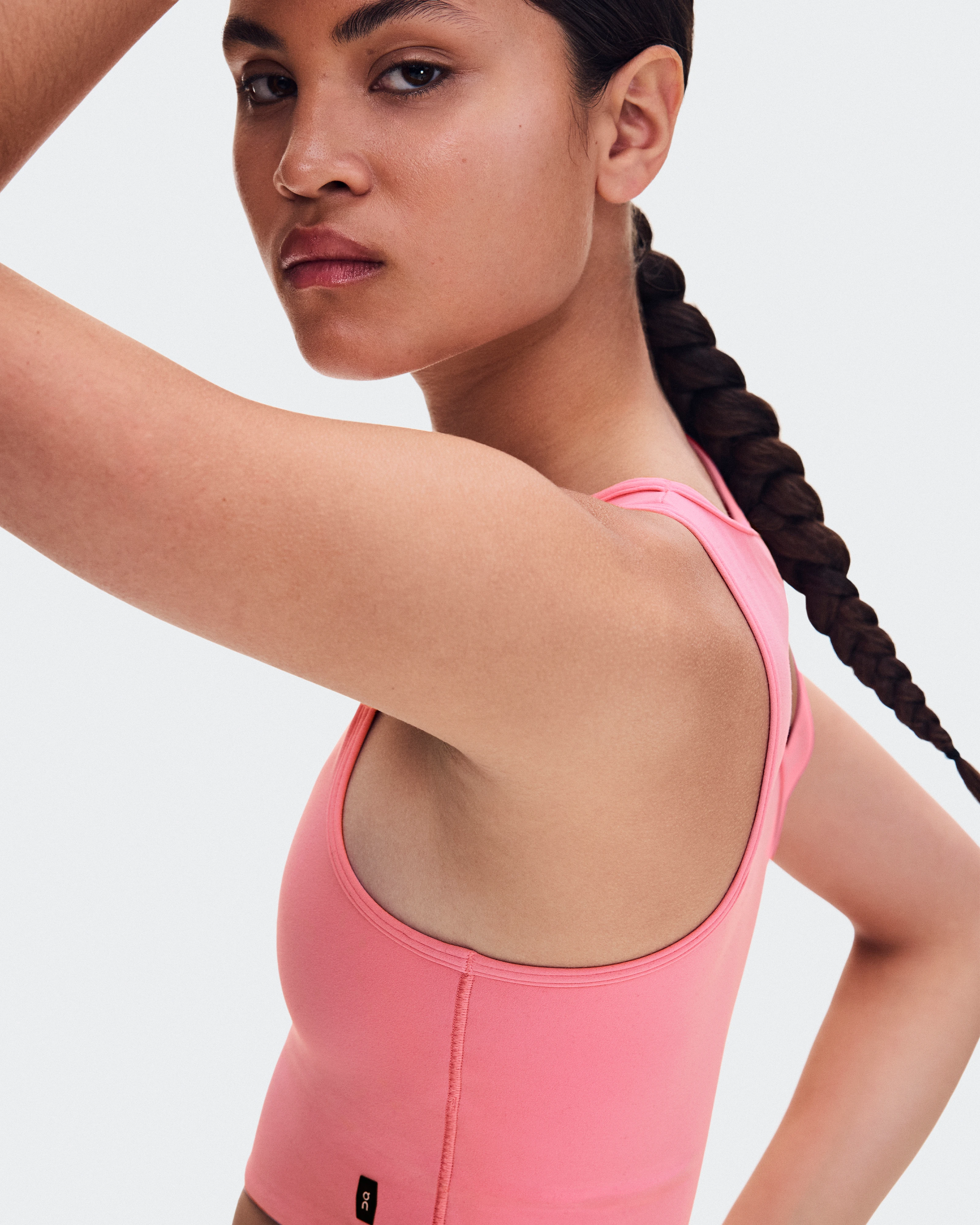 On Studio Asymmetric Crop Magnolia Women Tops and t-shirts