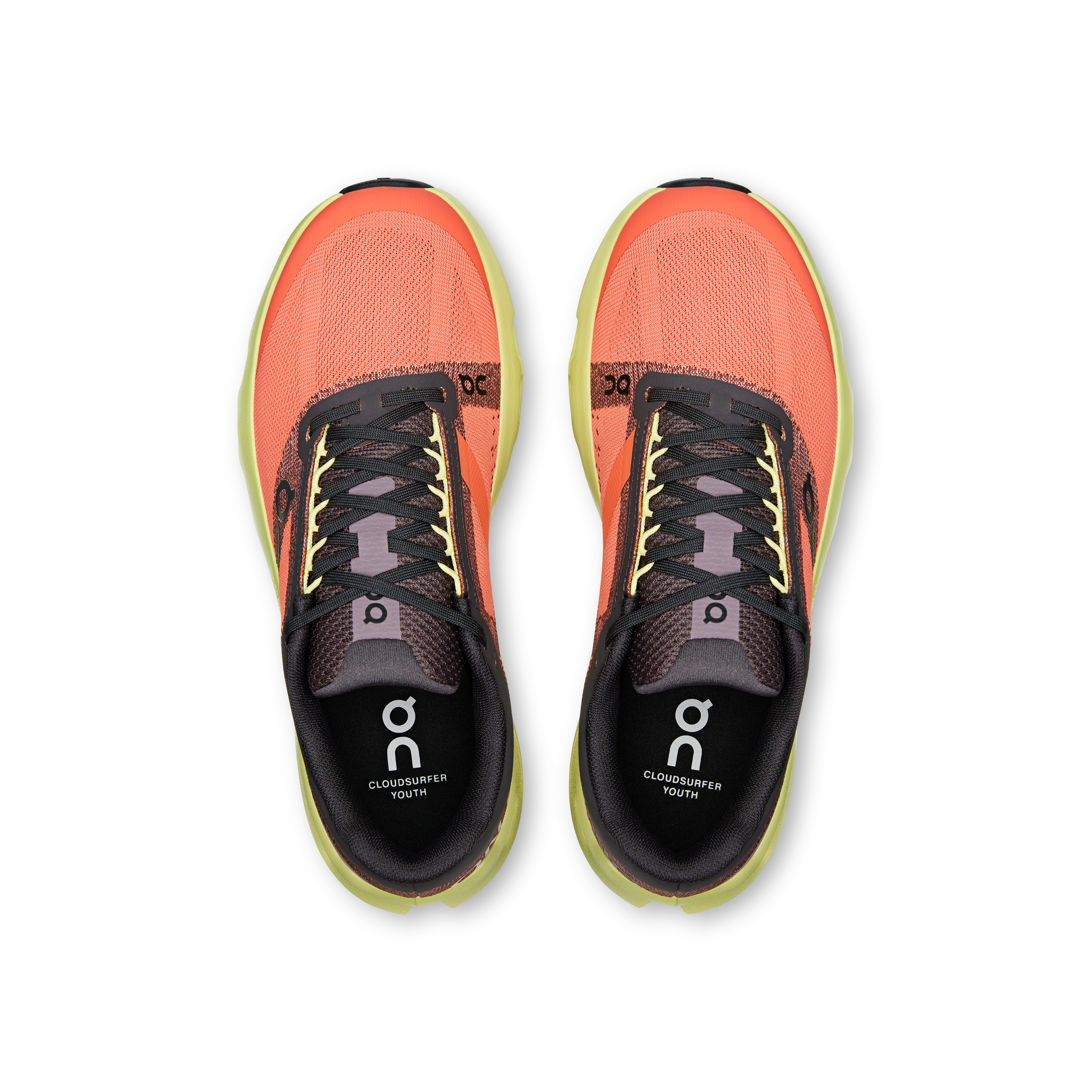 On Cloudsurfer Youth Pebble & Reef Ados Running sur route Chaussures