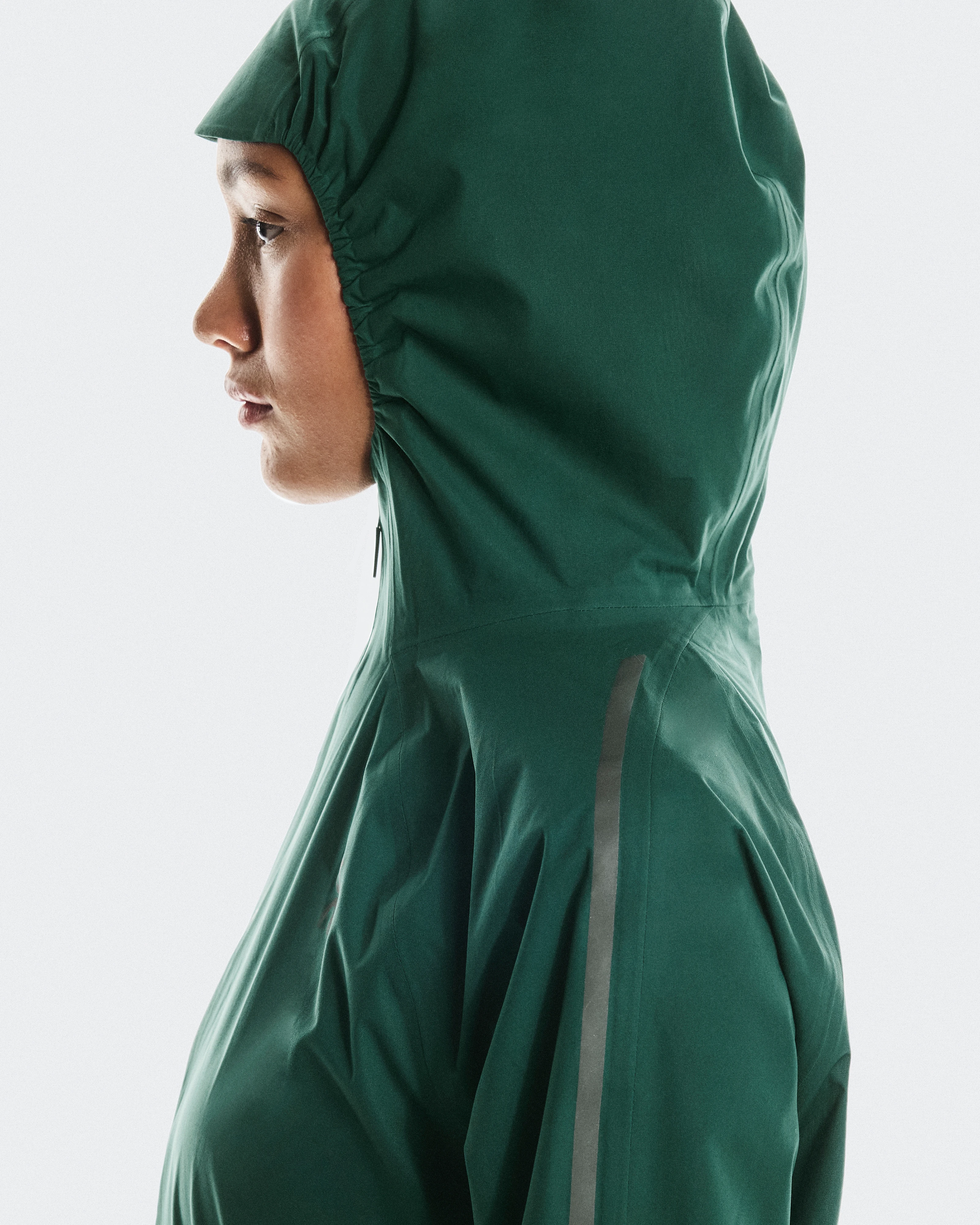 On Performance Jacket Waterproof Spirulina Mujer Chaquetas