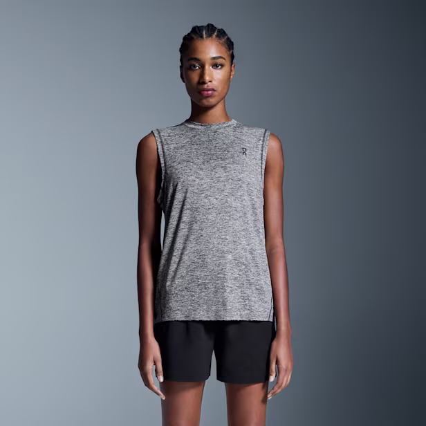 Courtside Tank Top in Graphite