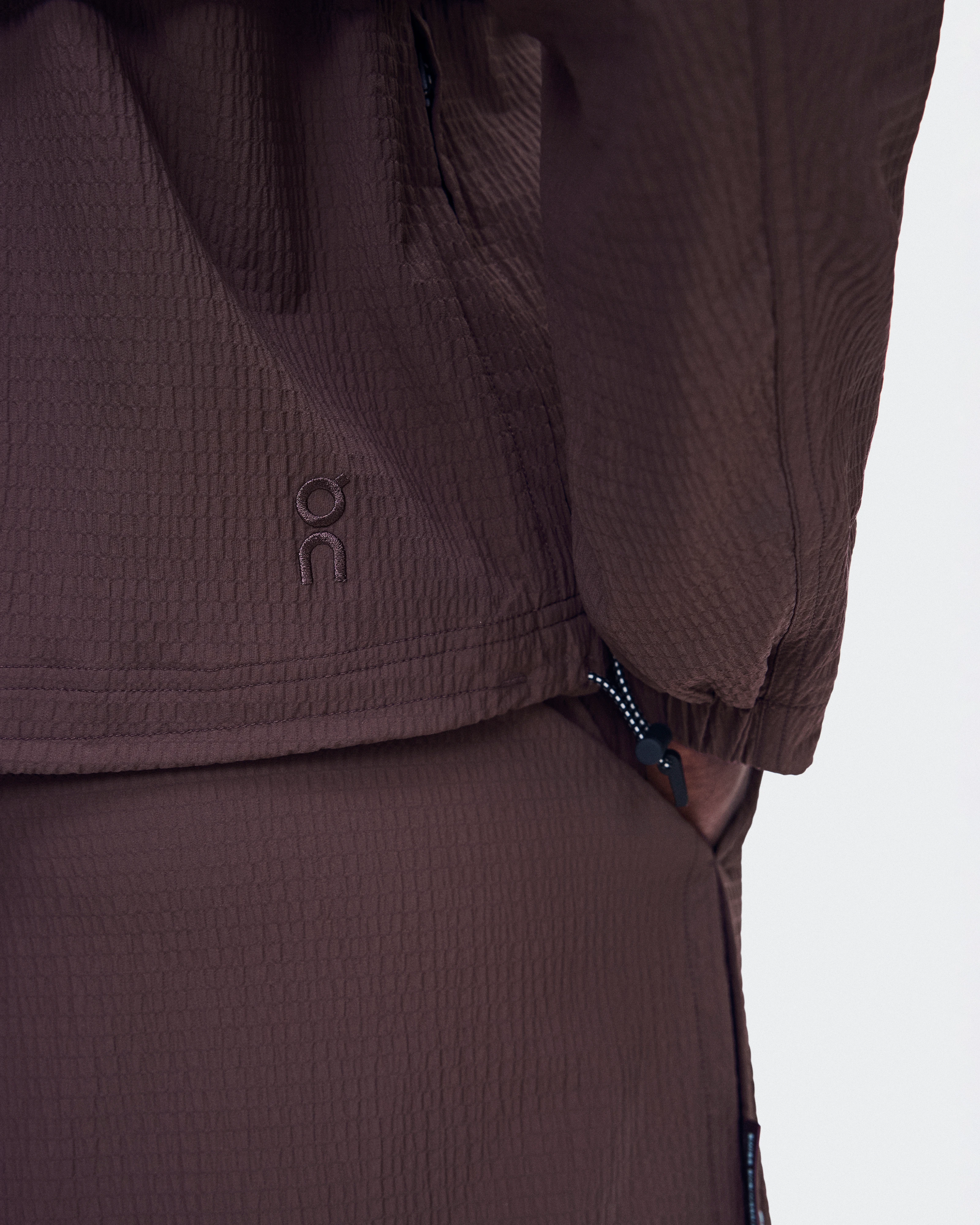 On Courtside 1/2 Zip Eaze Mulberry Women Hoodies and sweatshirts