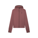 Climate Zip Hoodie in Barberry