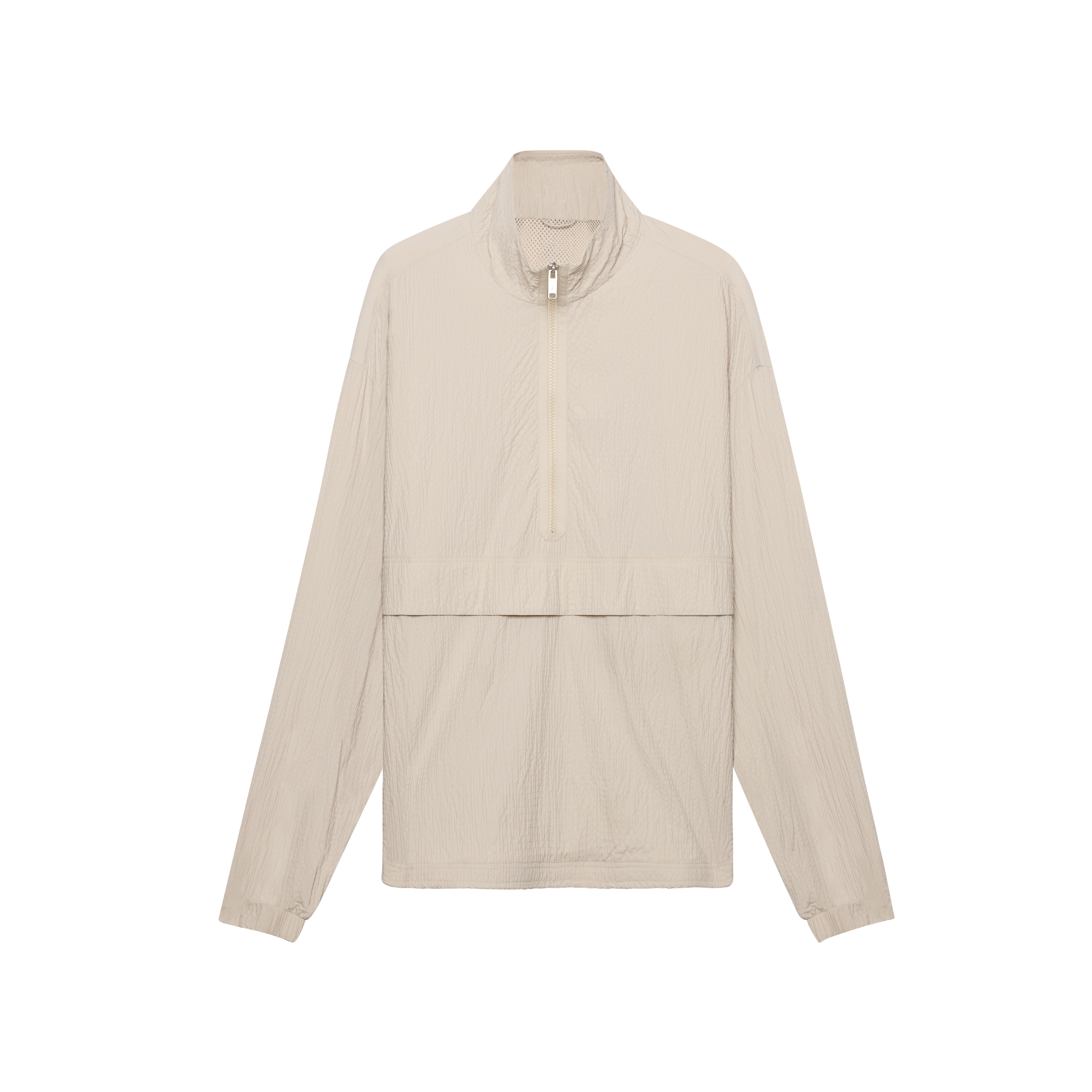 Courtside 1/2 Zip Eaze Hoodie in Sand