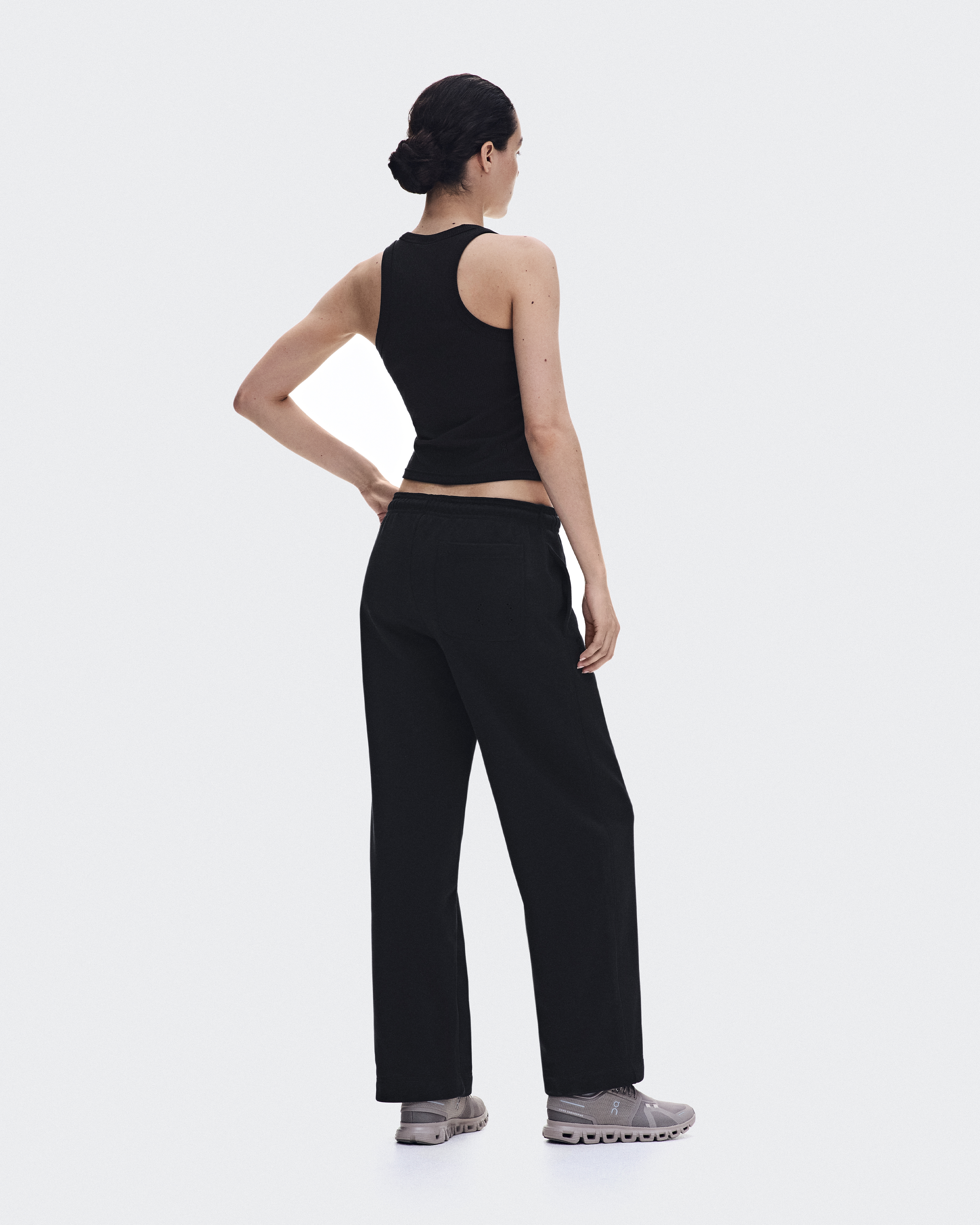 Women's All-Day Ribbed Tank | Black | On United States