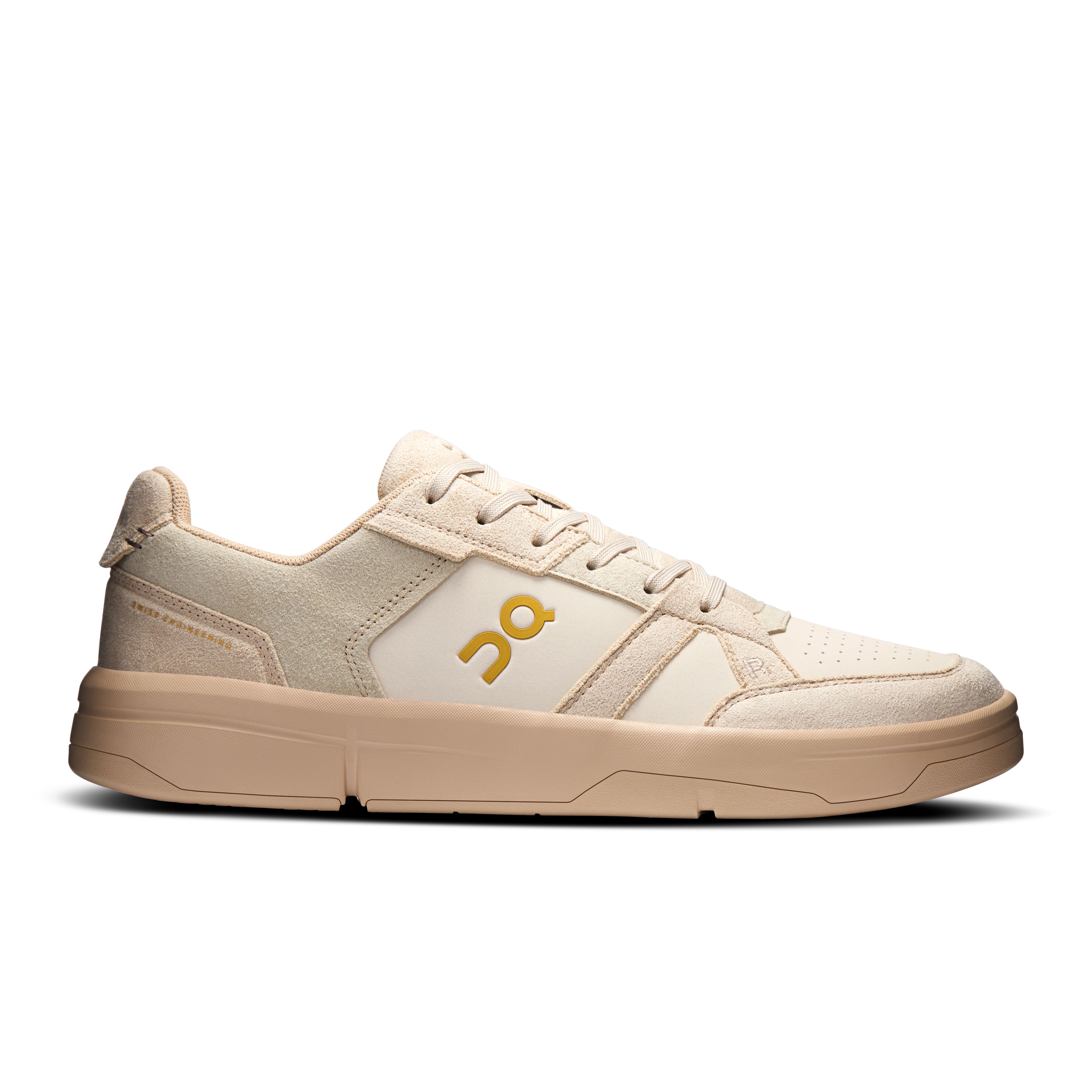 THE ROGER Clubhouse Ace Tennis Shoe in Sand/Sand