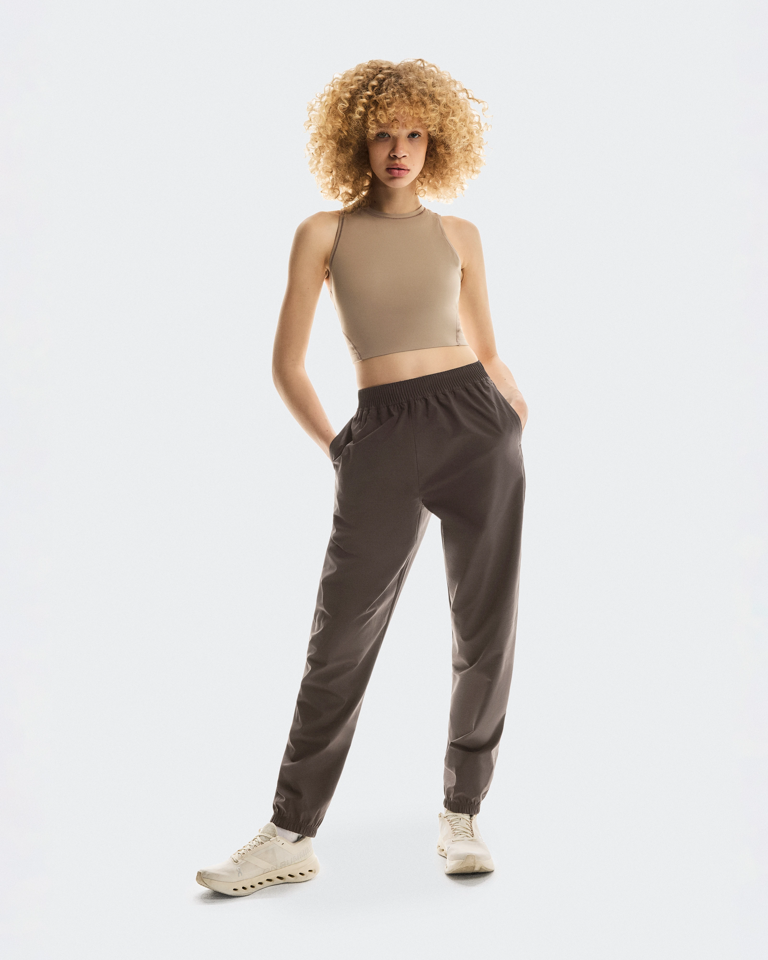 On Focus Pants Pebble Women Pants